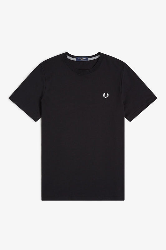 Fred Perry Crew Neck T-Shirt Black
