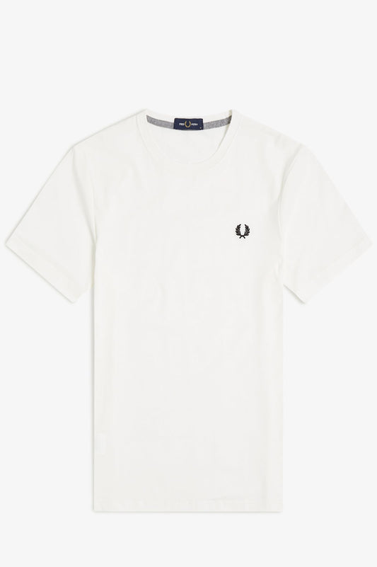 Fred Perry Crew Neck T-Shirt White