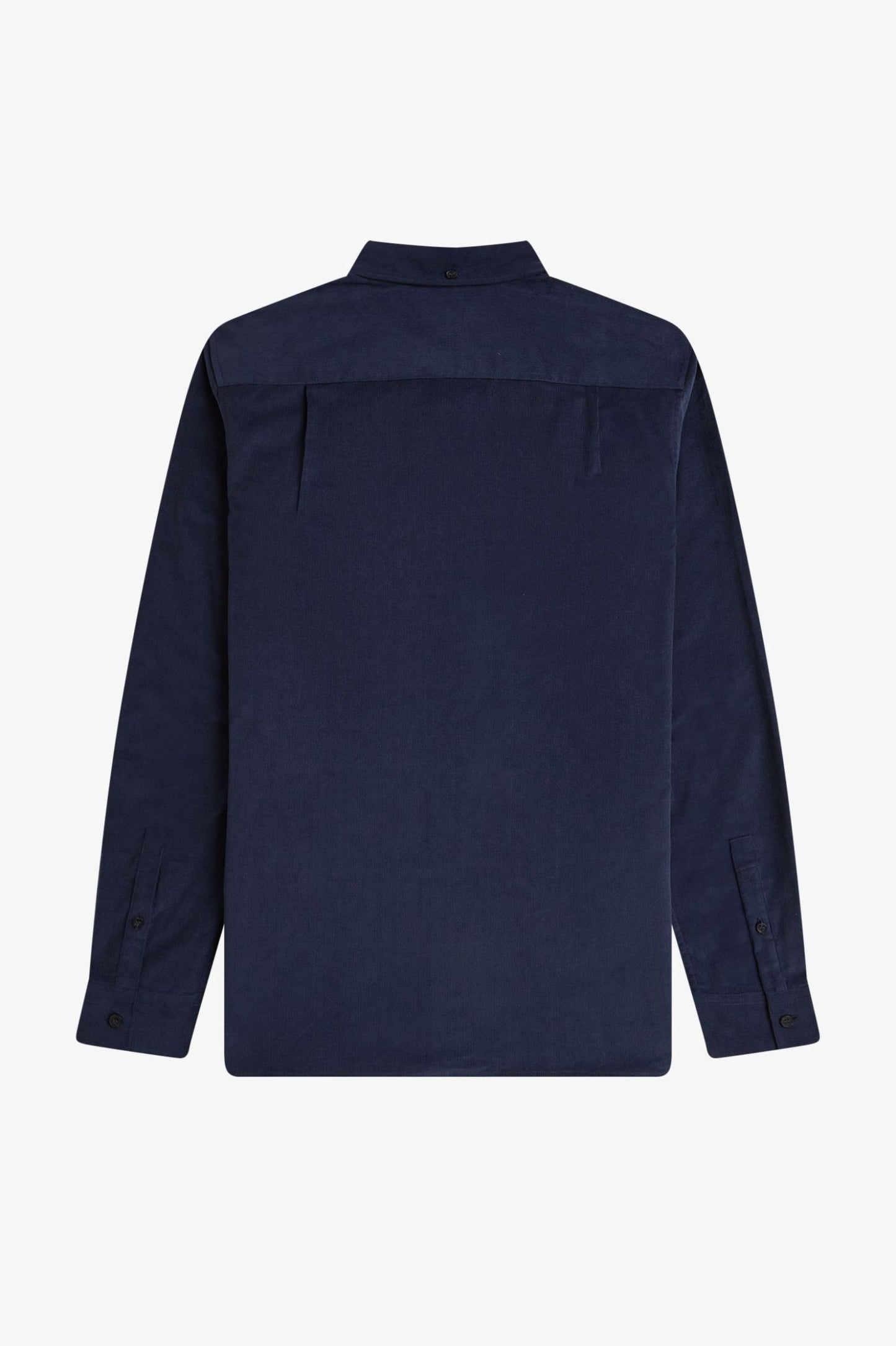 Fred Perry Needle Cord Shirt Navy