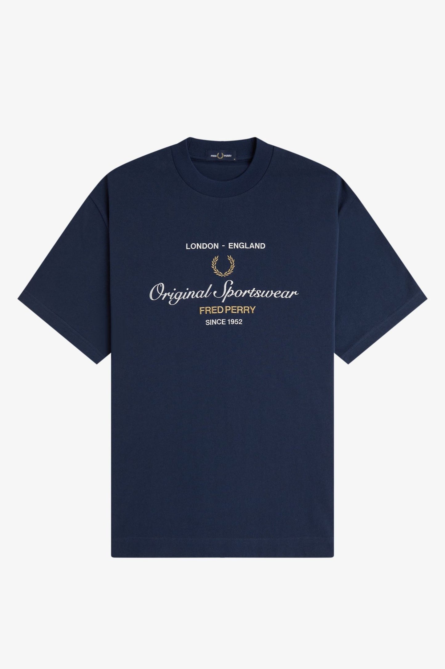 Fred Perry Original Sportswear T-Shirt Tennis Blue