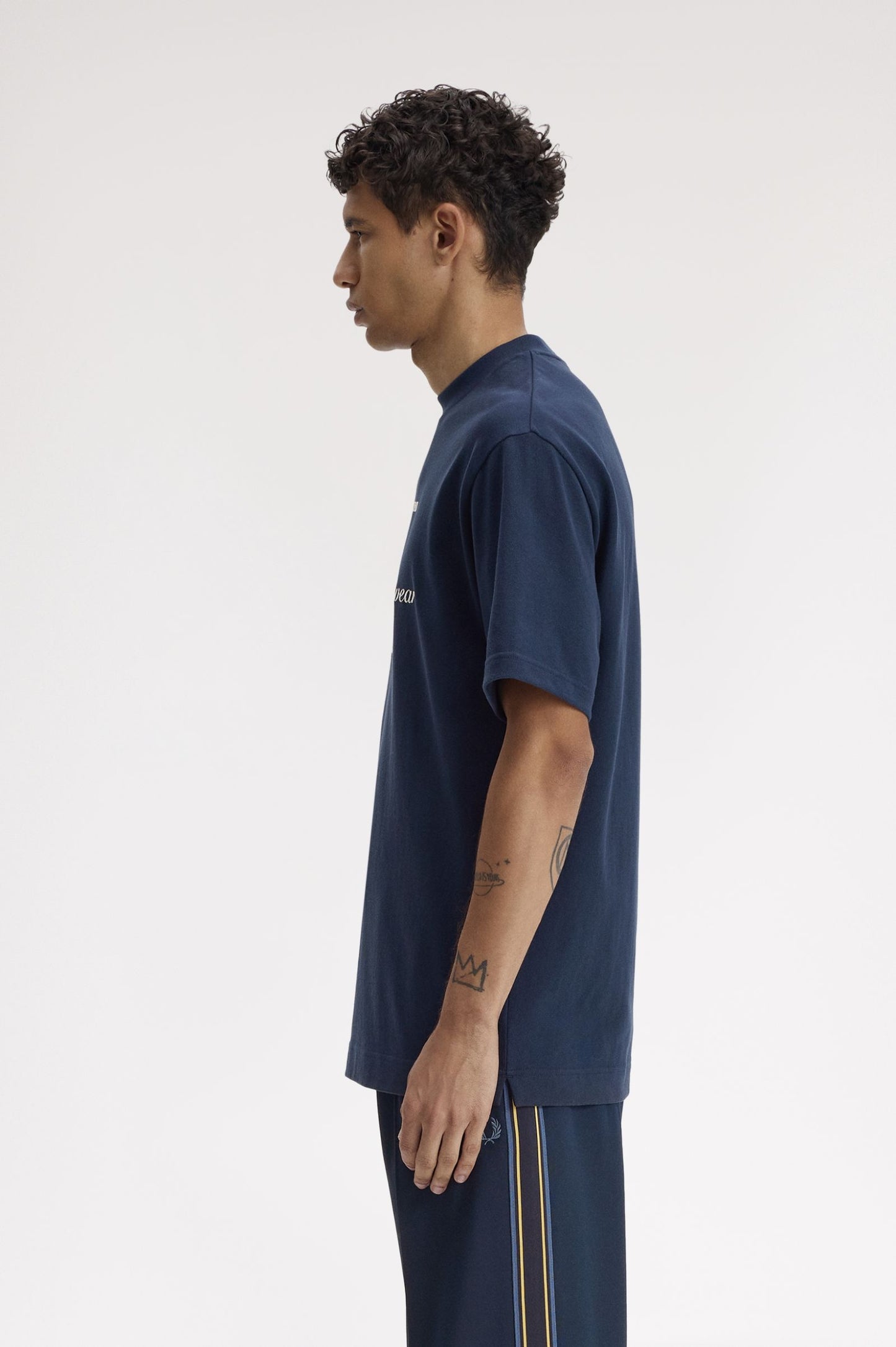 Fred Perry Original Sportswear T-Shirt Tennis Blue