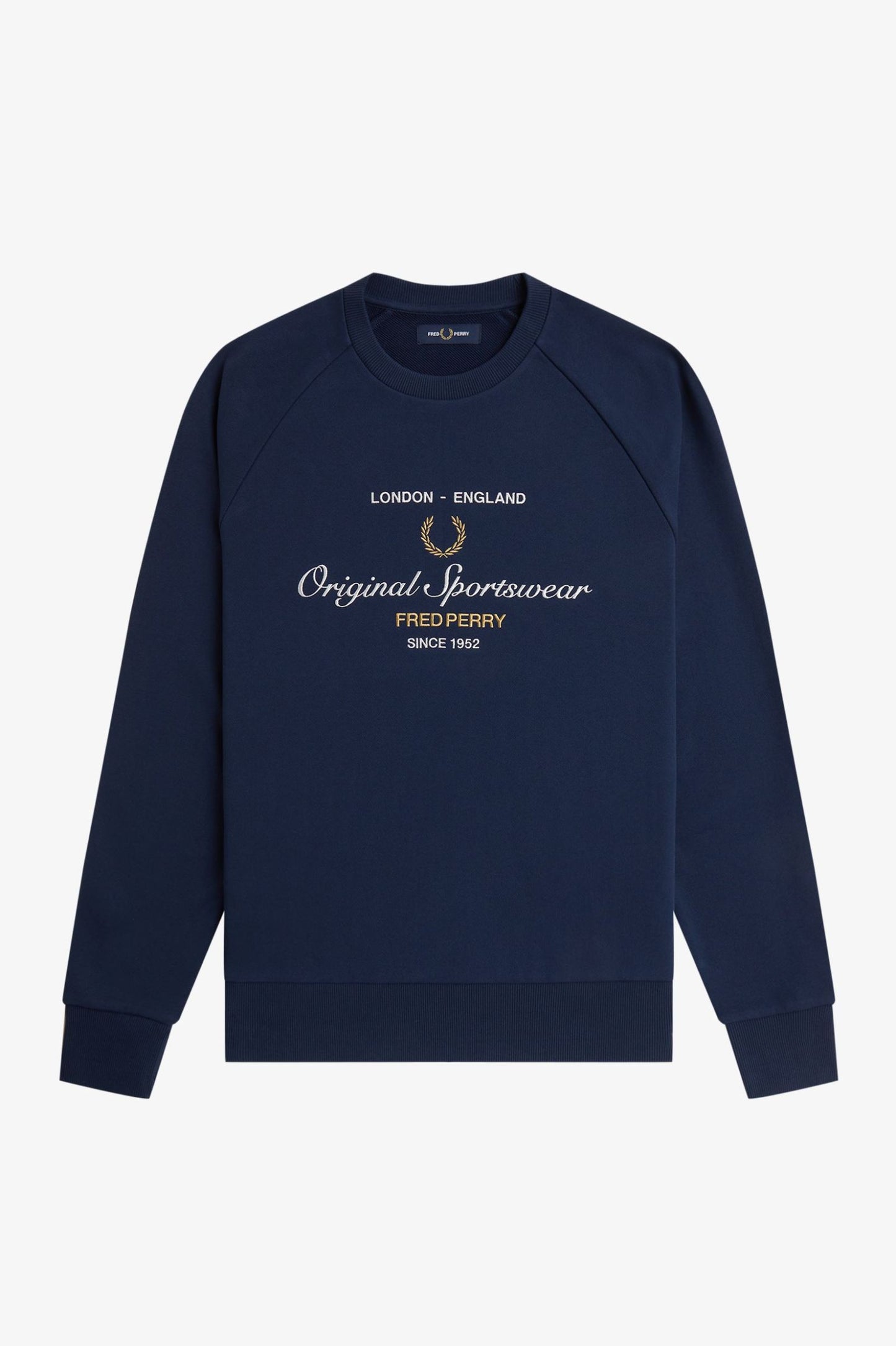 Fred Perry Original Sportswear Sweatshirt Tennis Blue