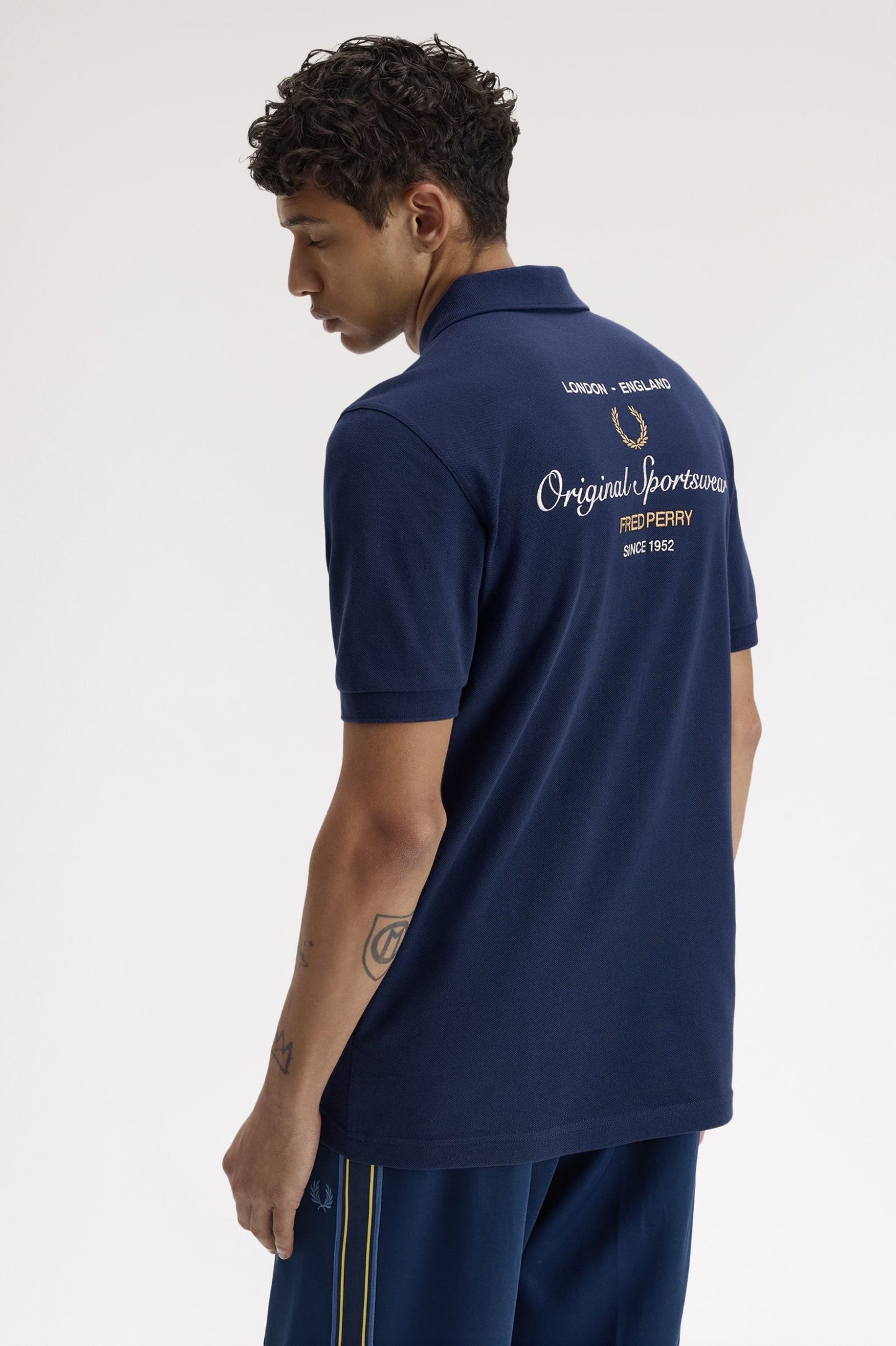 Fred Perry Original Sportswear Polo Shirt Tennis Blue