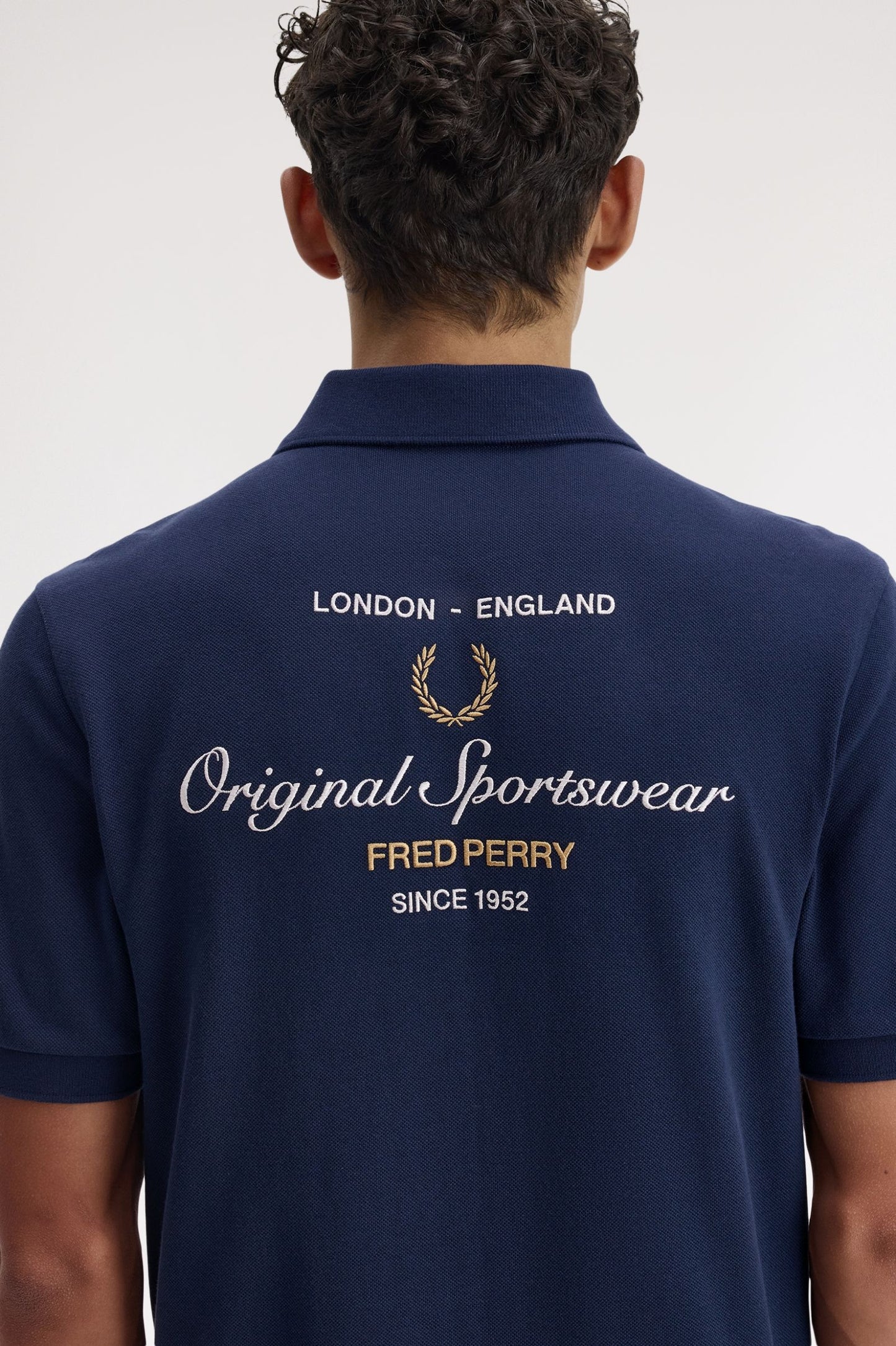 Fred Perry Original Sportswear Polo Shirt Tennis Blue