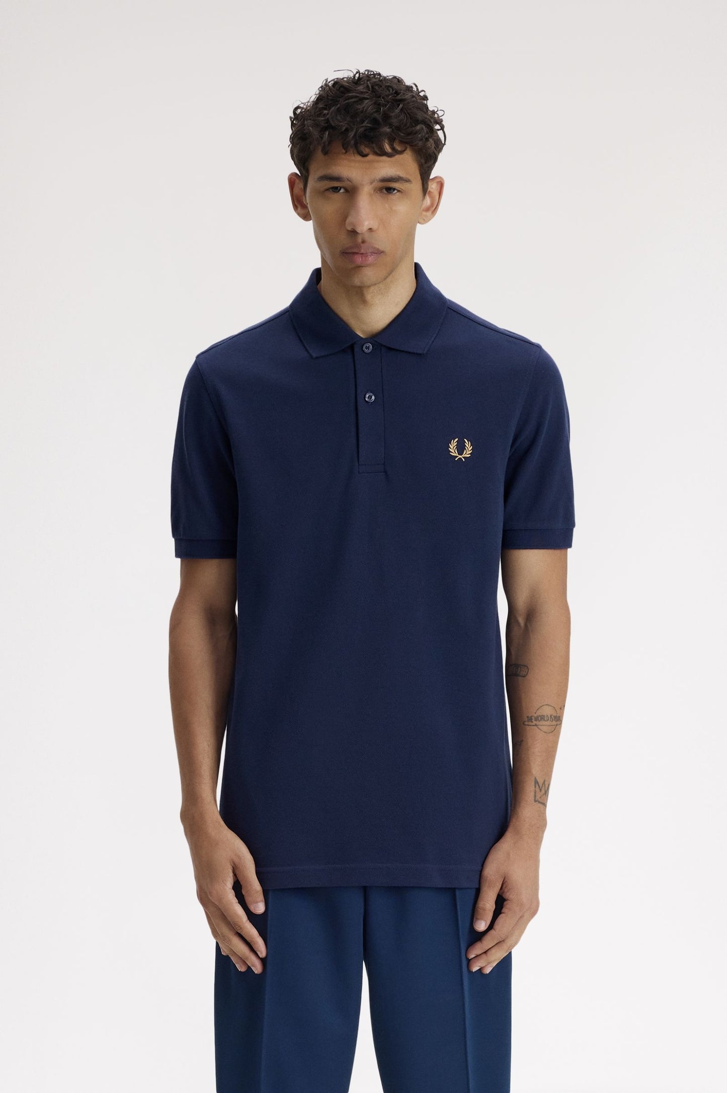 Fred Perry Original Sportswear Polo Shirt Tennis Blue