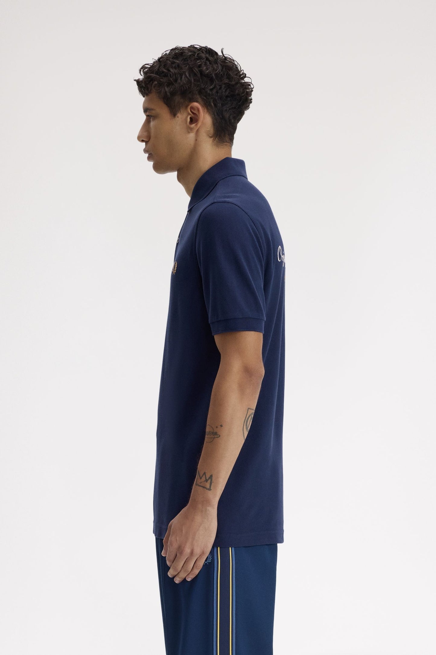 Fred Perry Original Sportswear Polo Shirt Tennis Blue