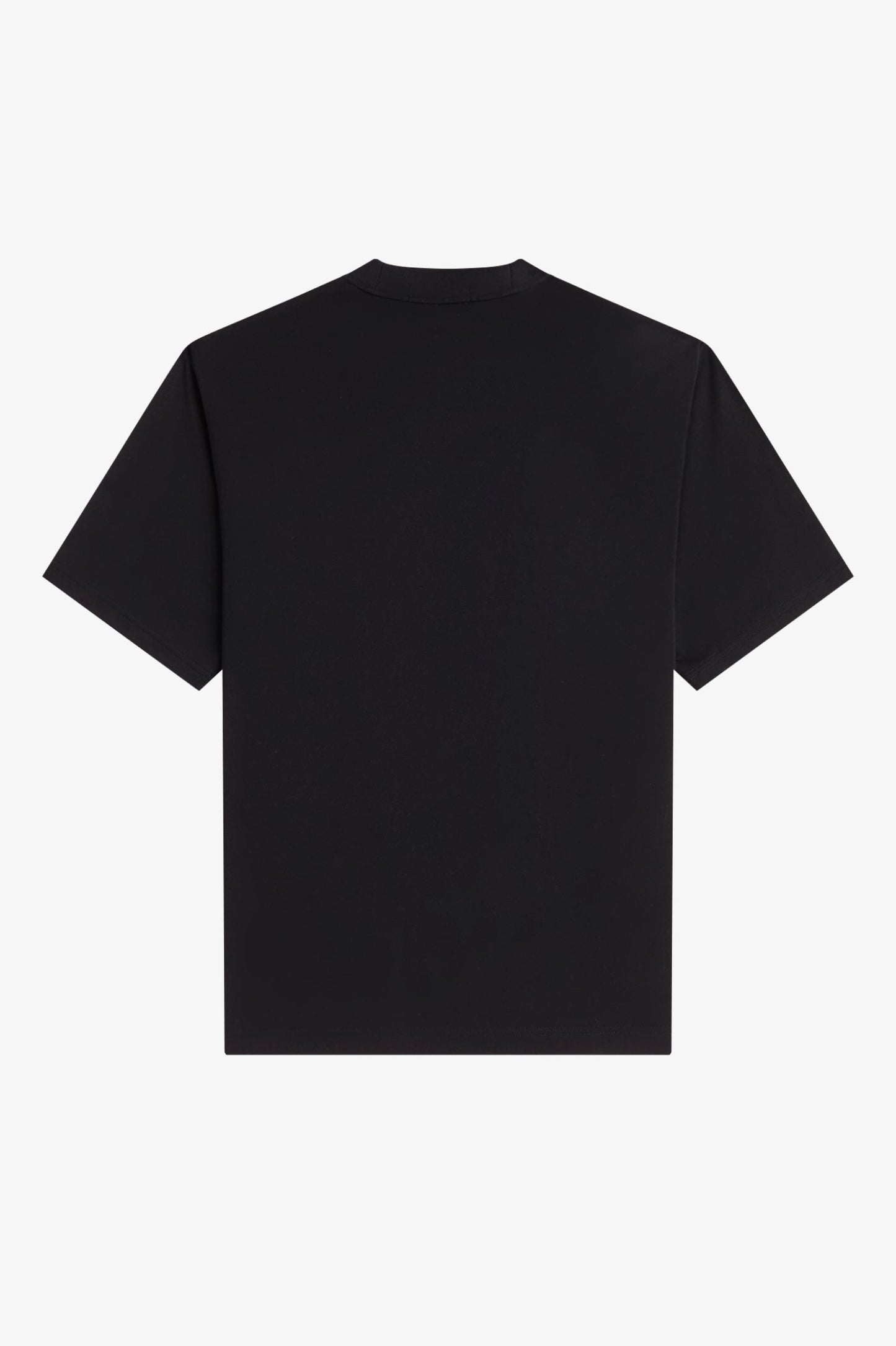 Fred Perry Circle Graphic T-Shirt Black