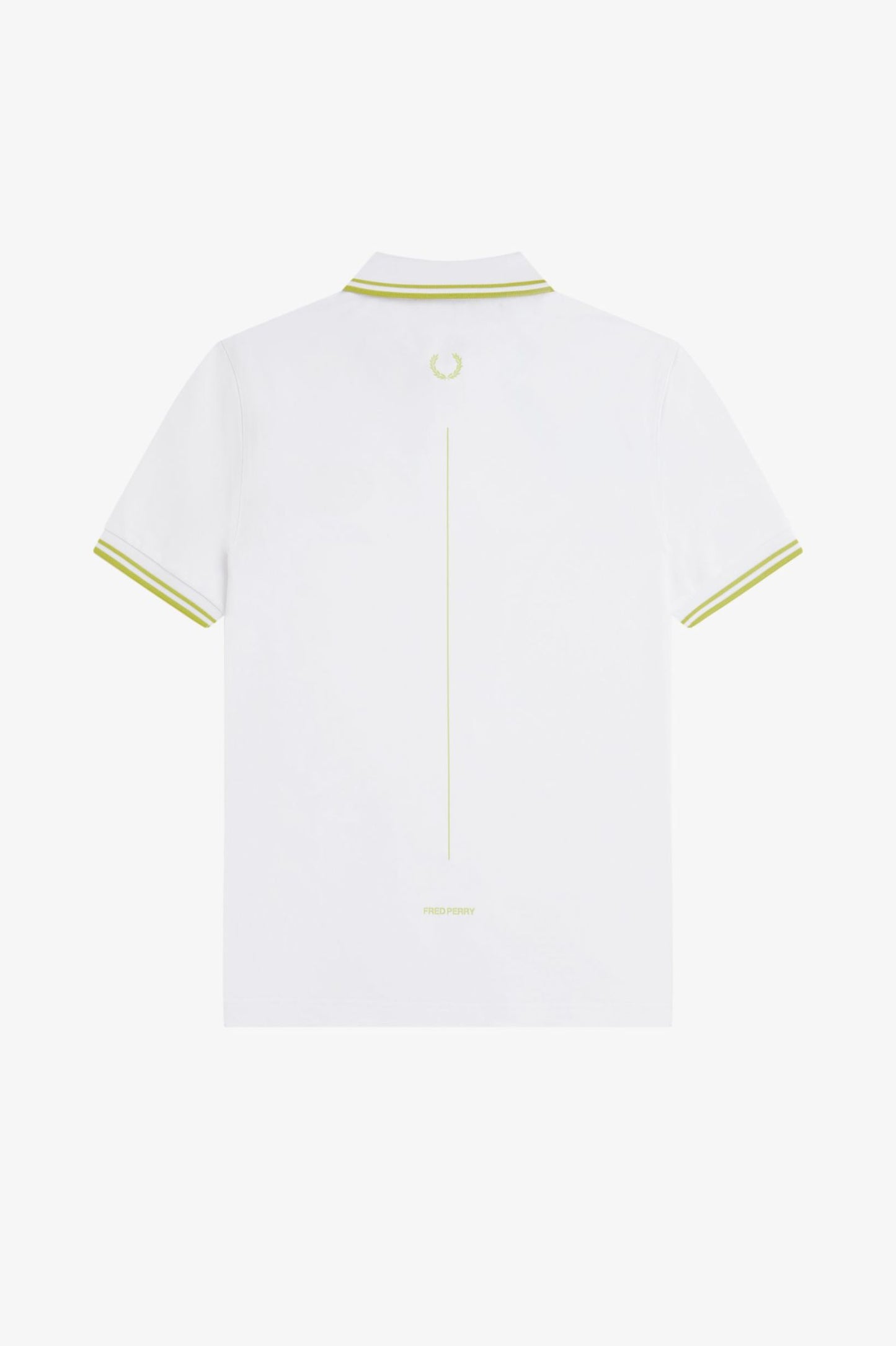 Fred Perry Tennis Fred Perry Shirt White / Citron / Citron