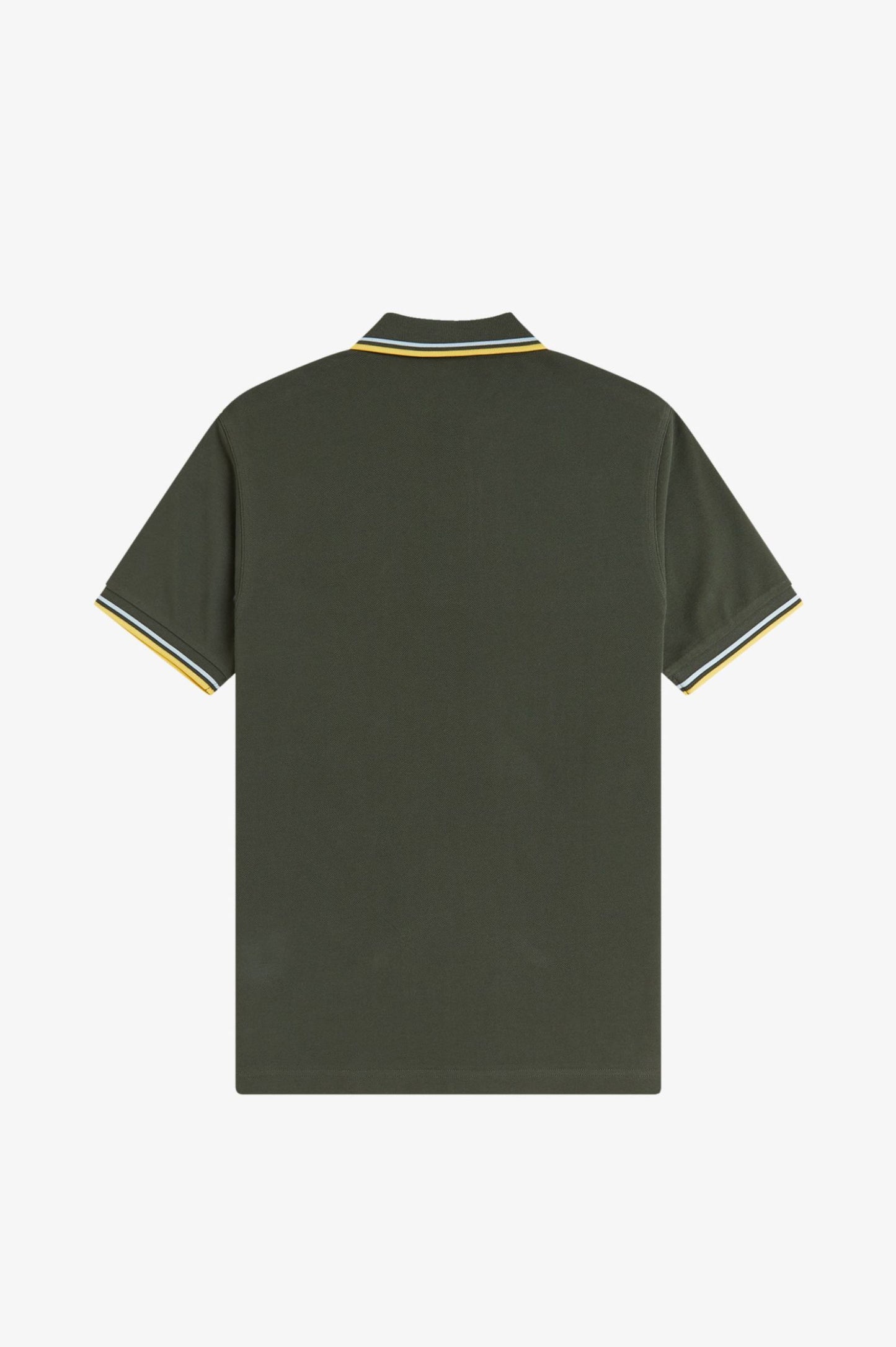 Fred Perry Polo M3600 Hunting Green / Light Ice / Lemon Barley