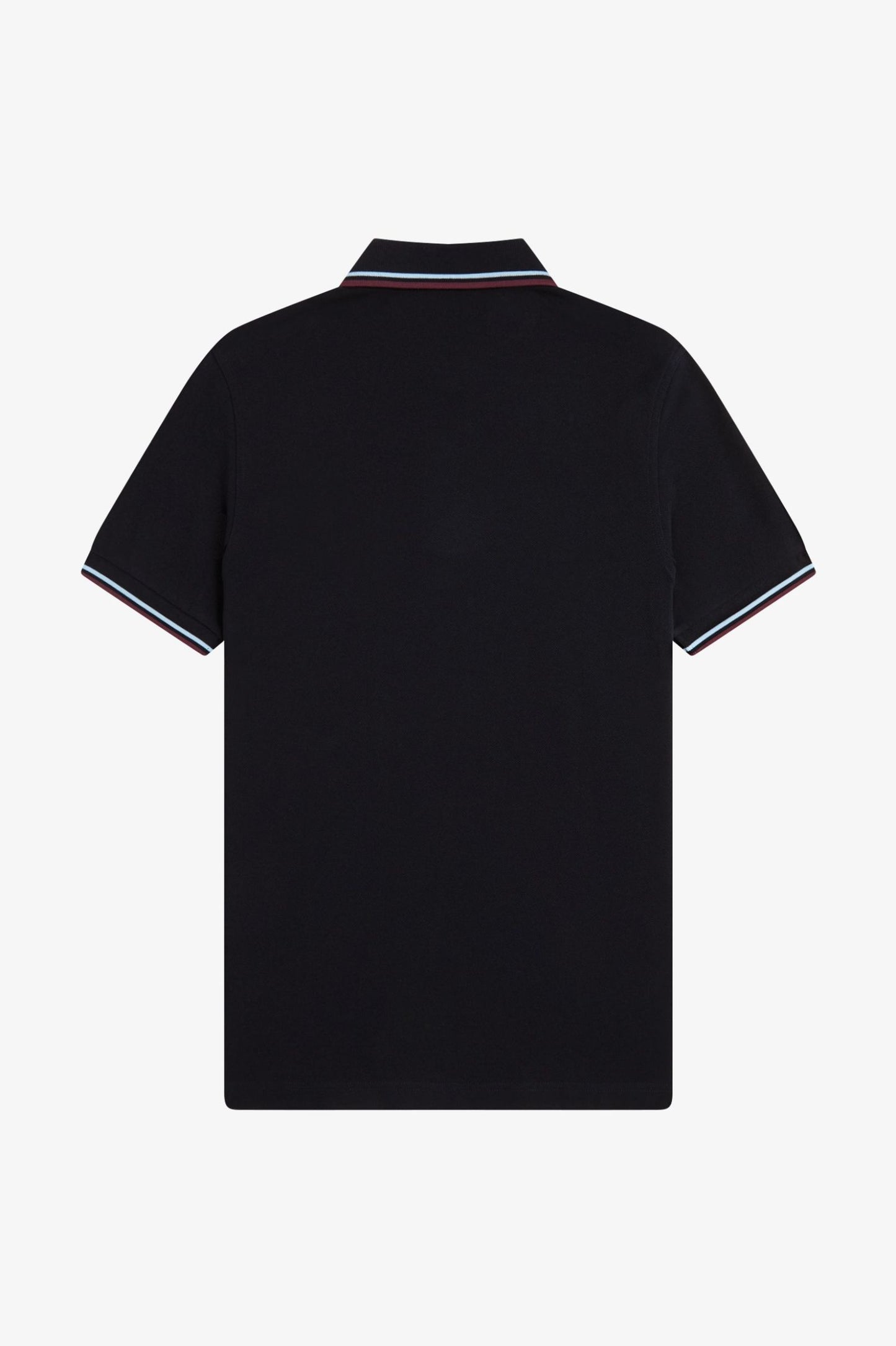 Fred Perry Polo M3600 Black / Ball Boy Blue / Oxblood