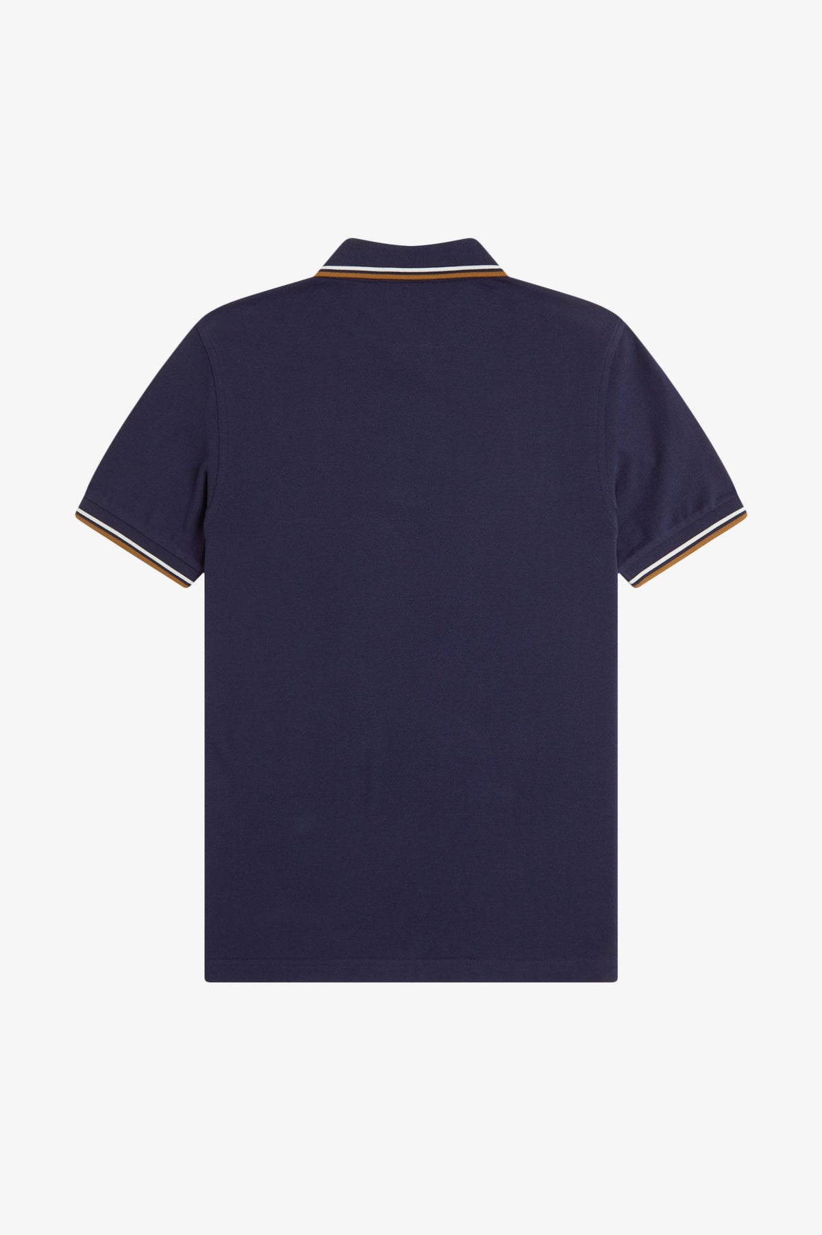 Fred Perry Polo M3600 Twillight Navy / Snow White / Dark Caramel