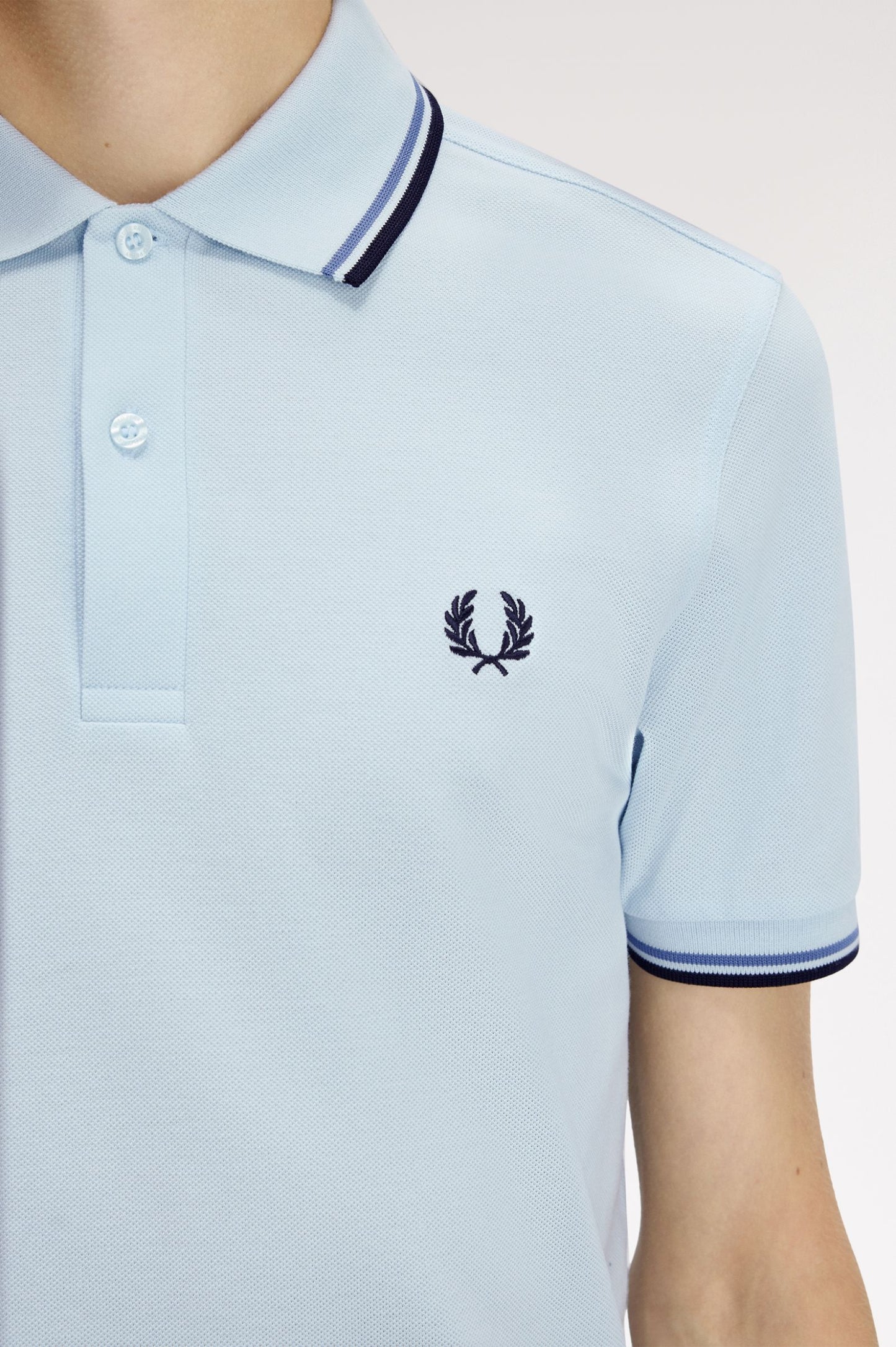 Fred Perry Polo M3600 Light Ice / Ace Blue / Navy