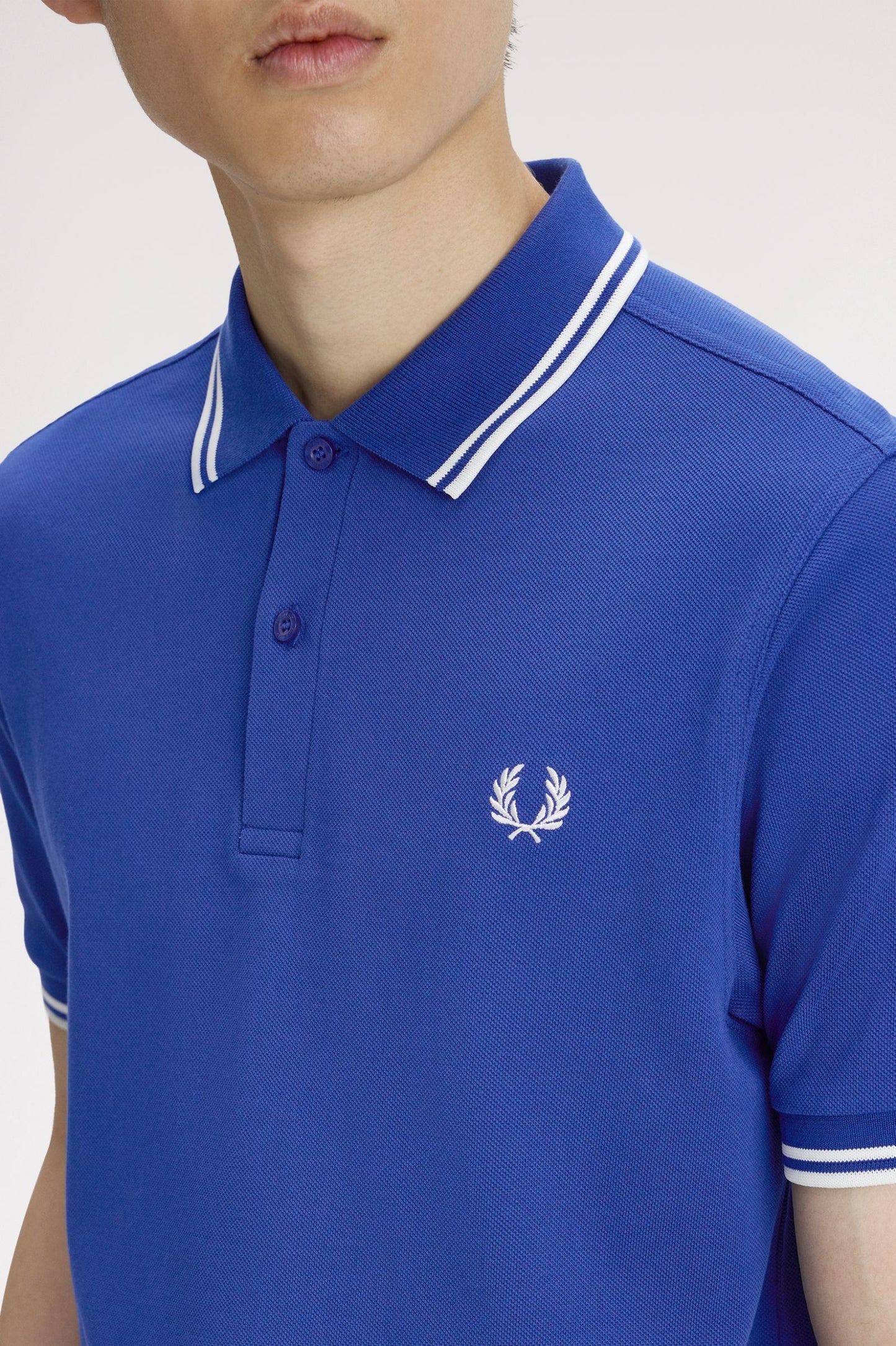 Fred Perry Polo M3600 Soho Eclipse / Snowwhite / Snowwhite