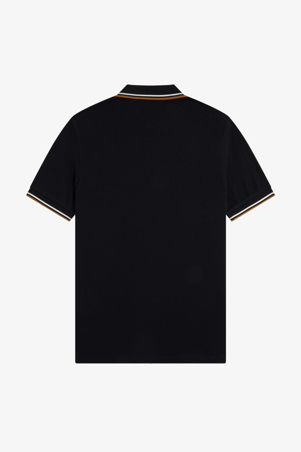 Fred Perry Polo M3600 Black / Ecru / Dark Caramel
