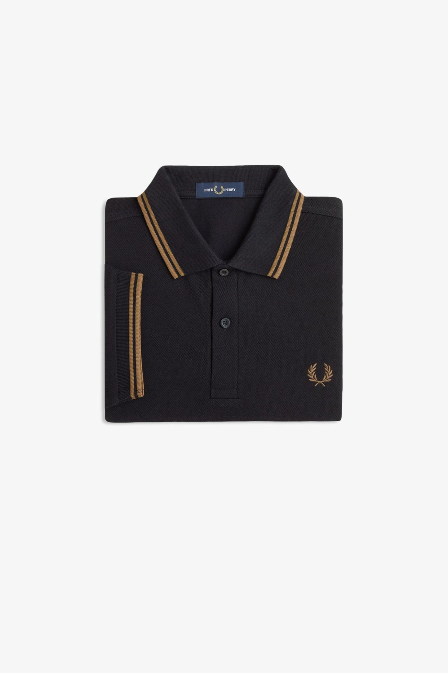 Fred Perry Polo M3600 Black / Shadestone