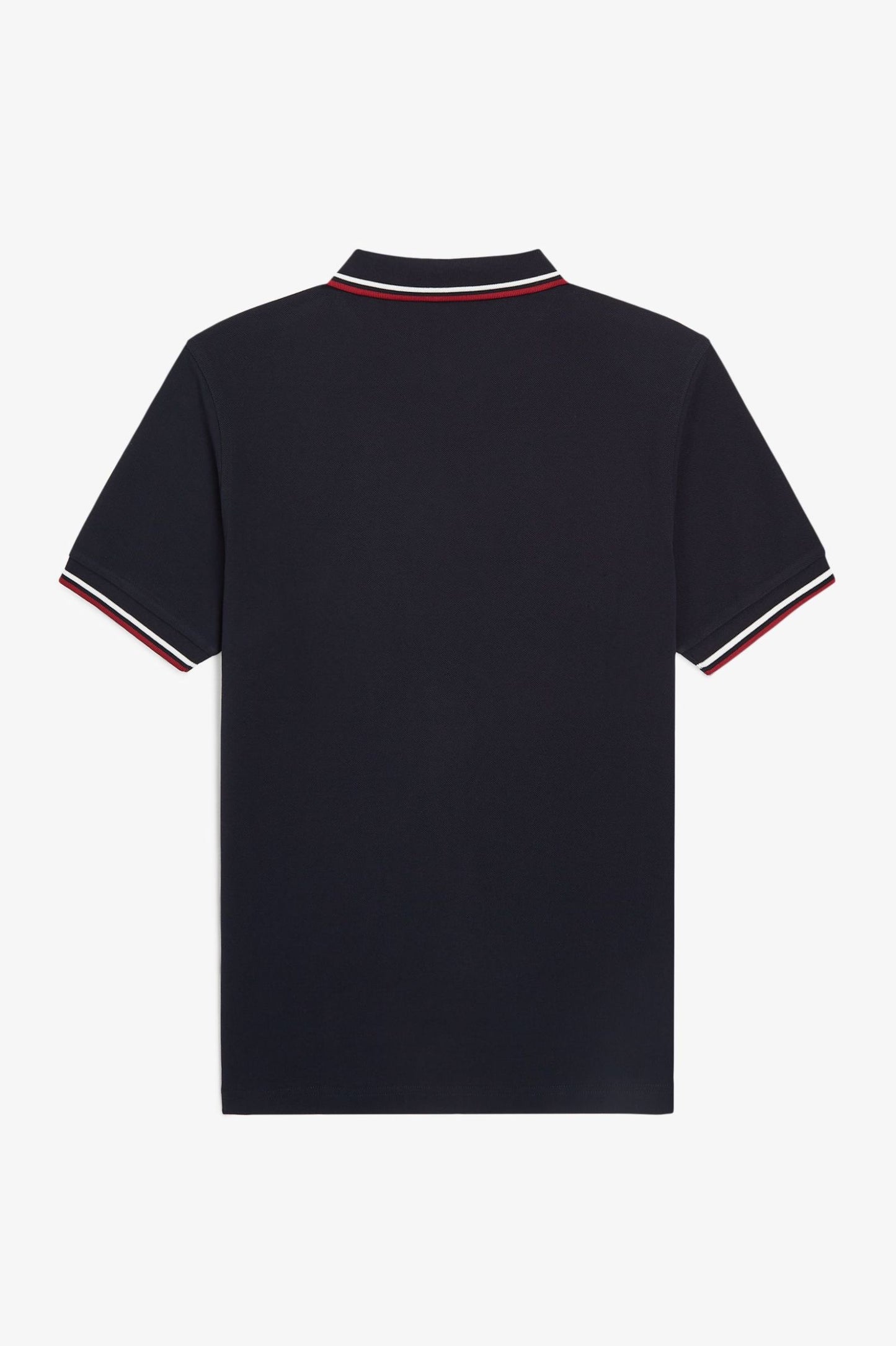 Fred Perry Polo M3600 Navy / Snowwhite / Burnt Red