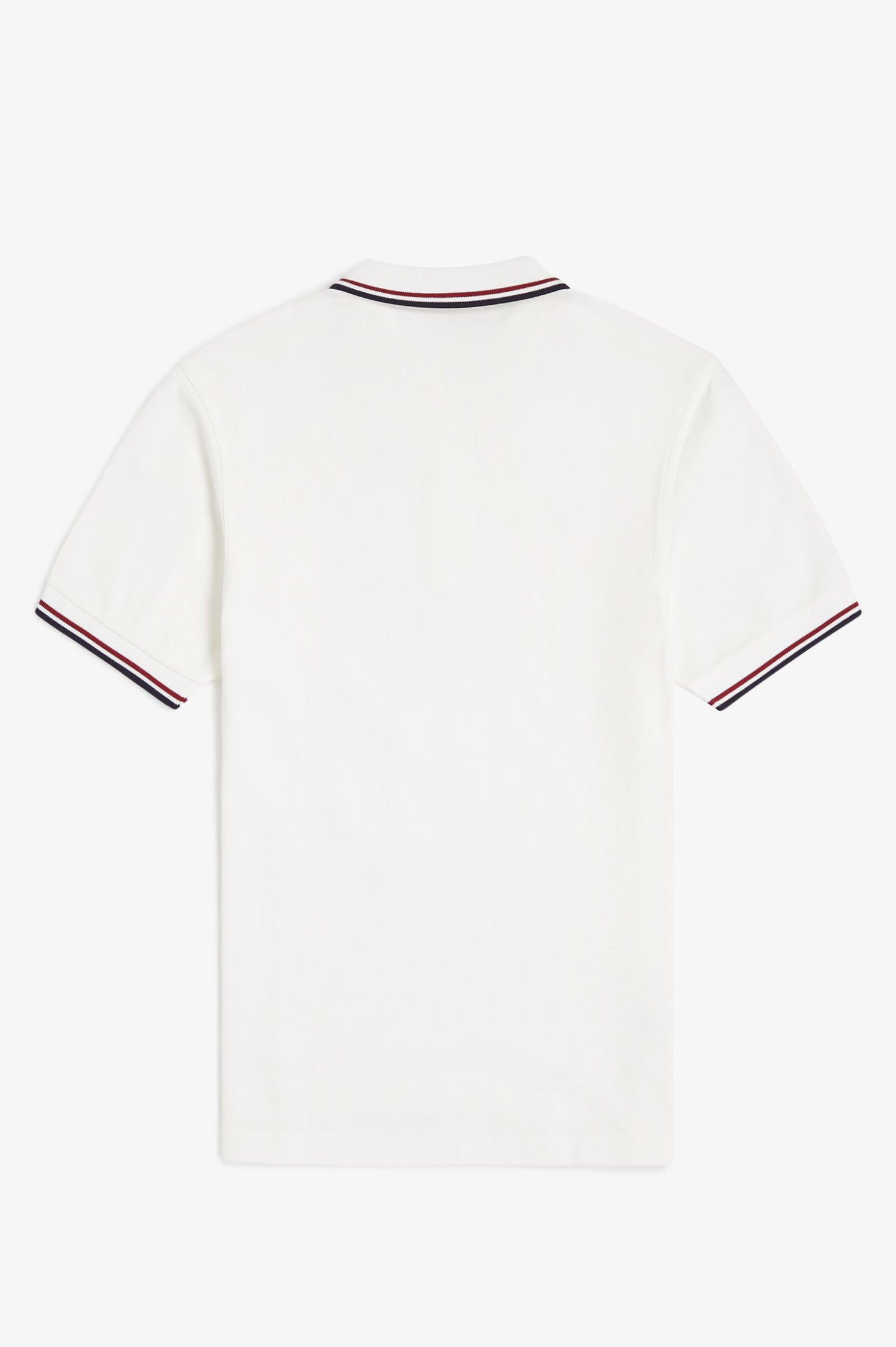 Fred Perry Polo M3600 Snow White / Burned Red / Navy
