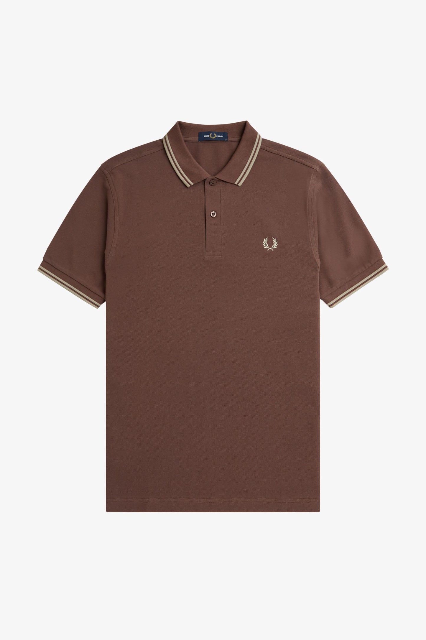 Fred Perry Polo M3600 Brick / Warmgrey