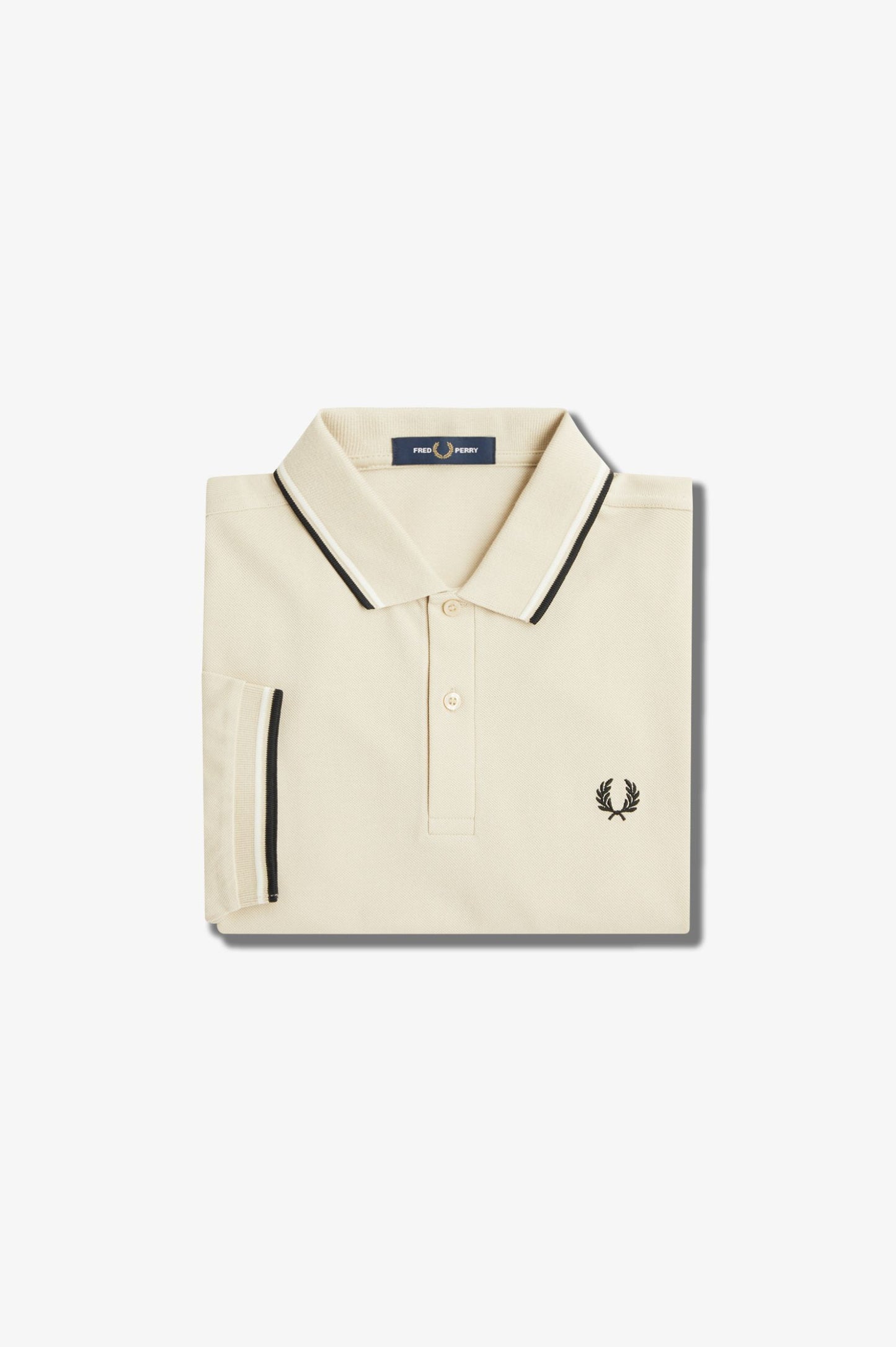 Fred Perry Polo M3600 Oatmeal / Ecru / Black