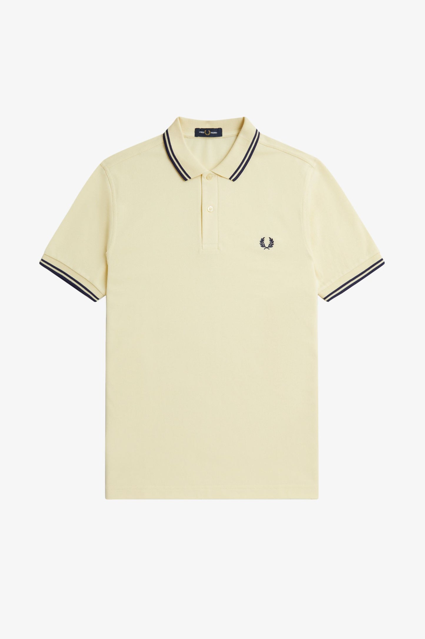 Fred Perry Polo M3600 Icecream / French Navy