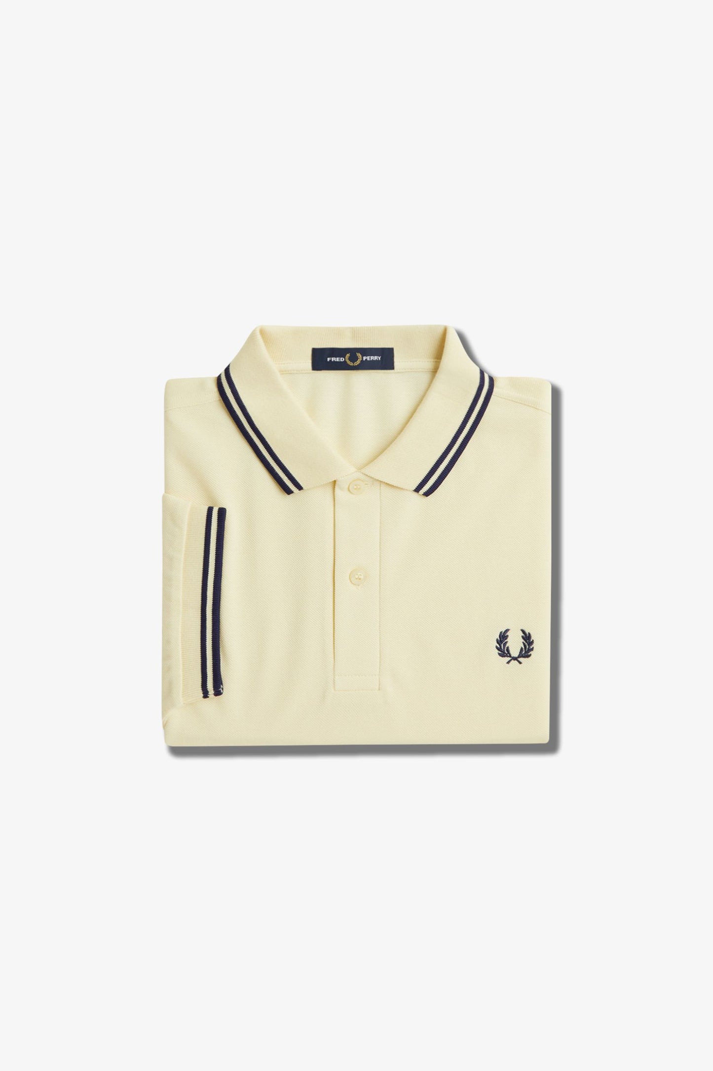 Fred Perry Polo M3600 Icecream / French Navy