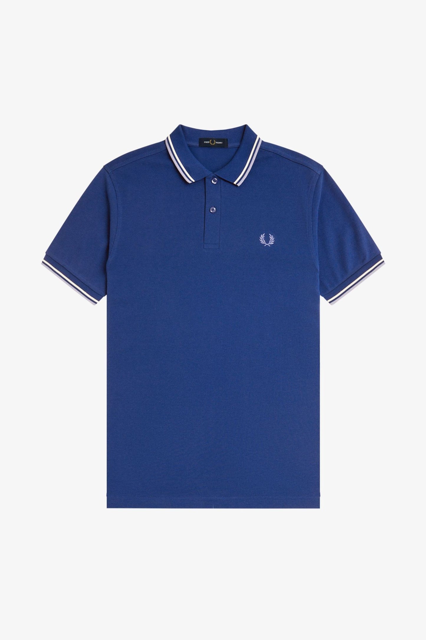 Fred Perry Polo M3600 Shaded Cobalt / Snow White / Light Smoke