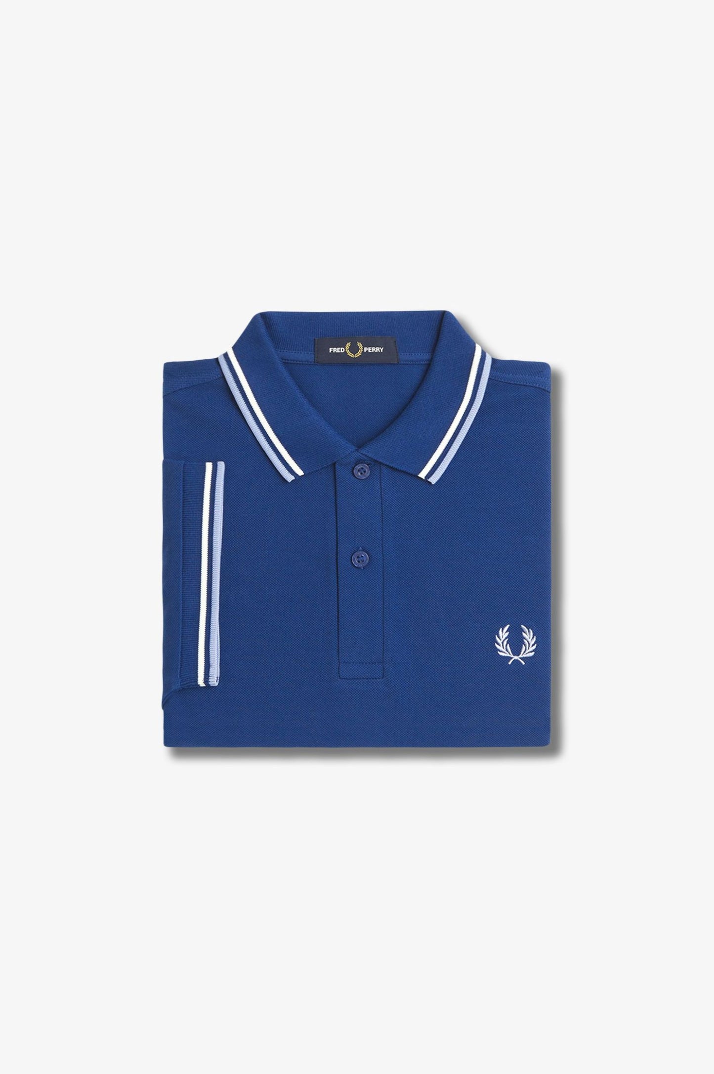 Fred Perry Polo M3600 Shaded Cobalt / Snow White / Light Smoke