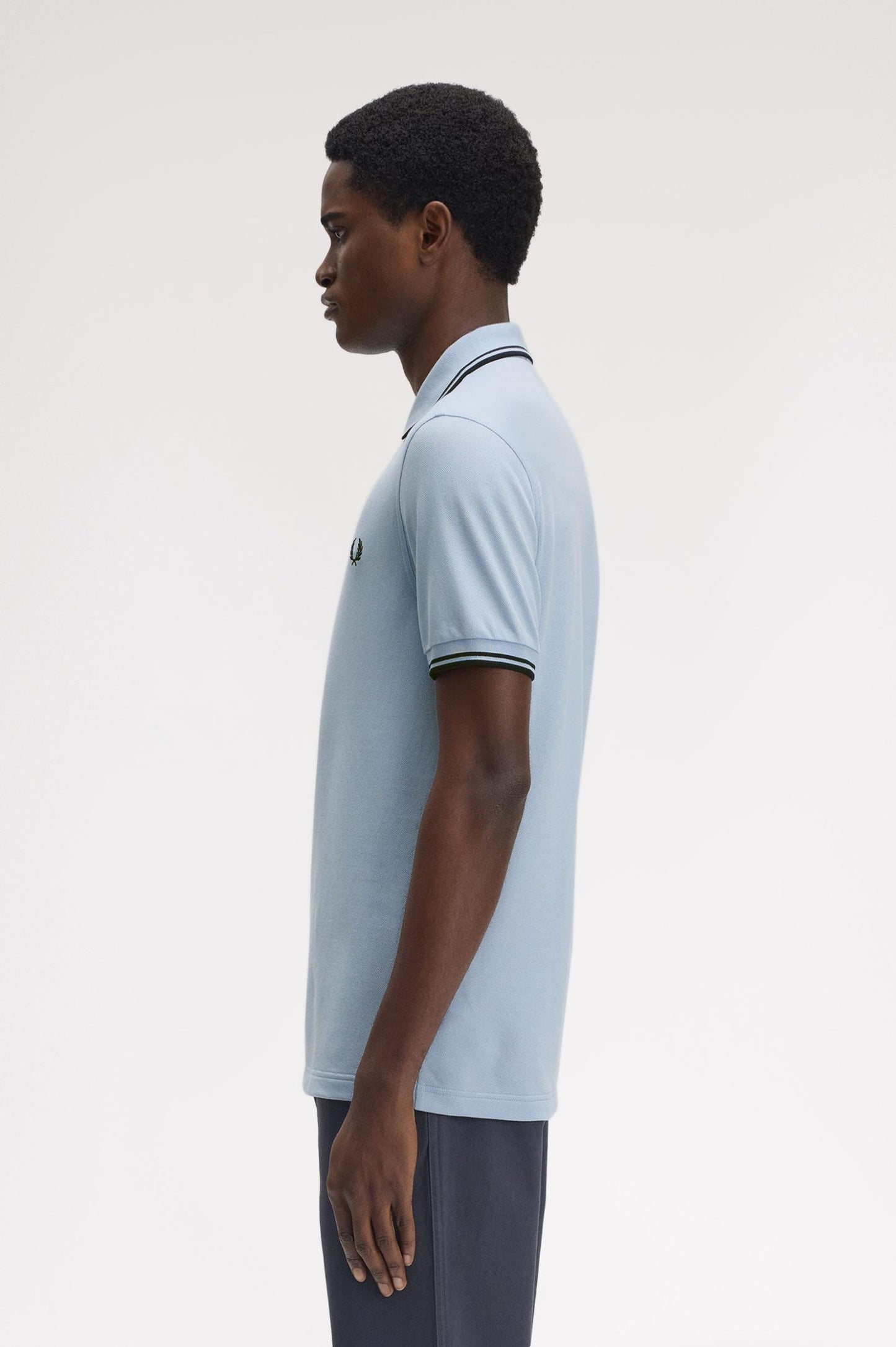 Fred Perry Polo M3600 Light Smoke / Navy