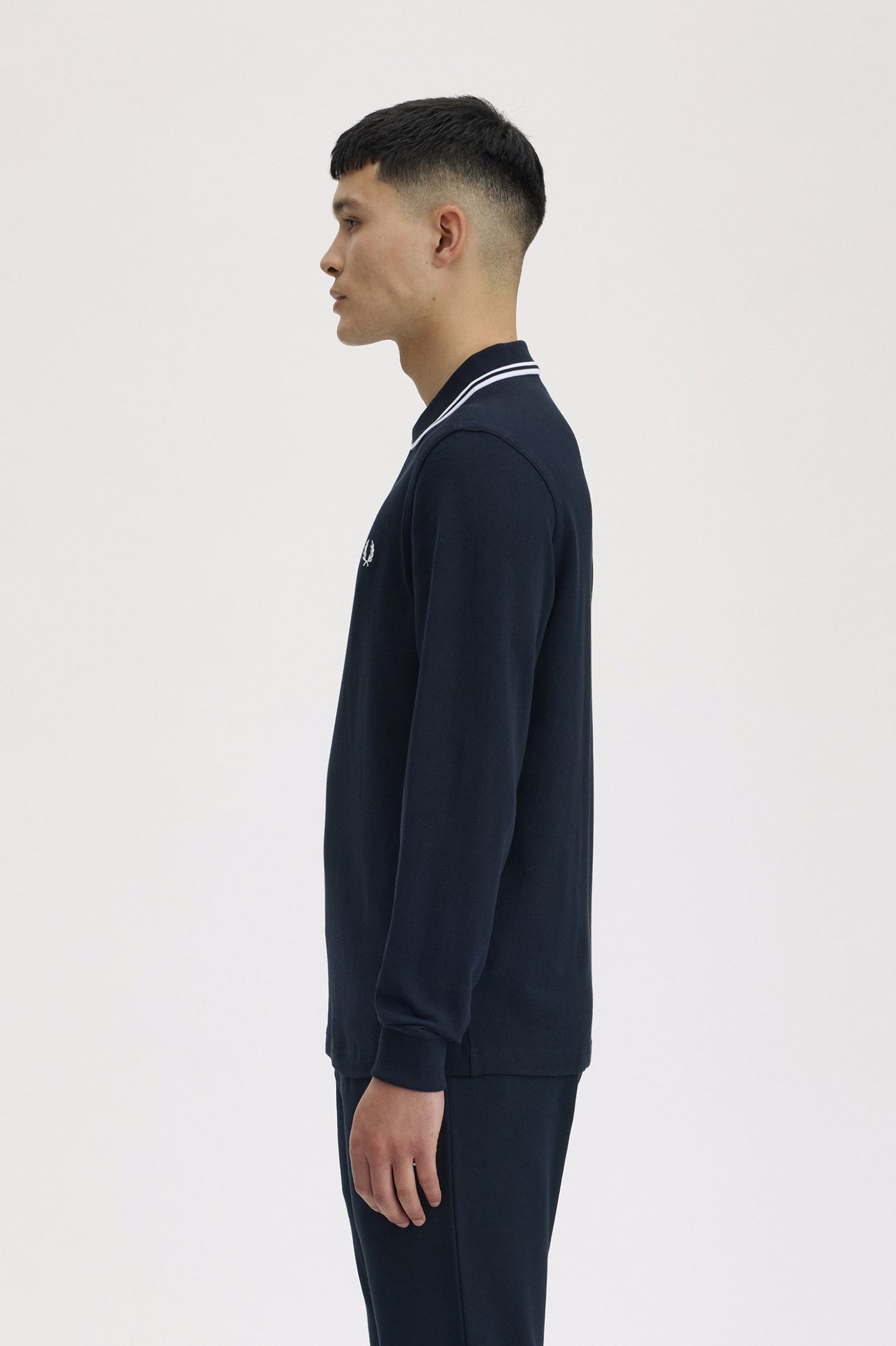 Fred Perry The Fred Perry Shirt Polo Longsleeve M3636 Navy / White / White