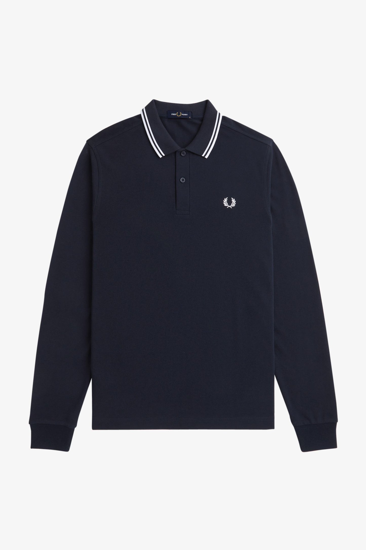 Fred Perry The Fred Perry Shirt Polo Longsleeve M3636 Navy / White / White