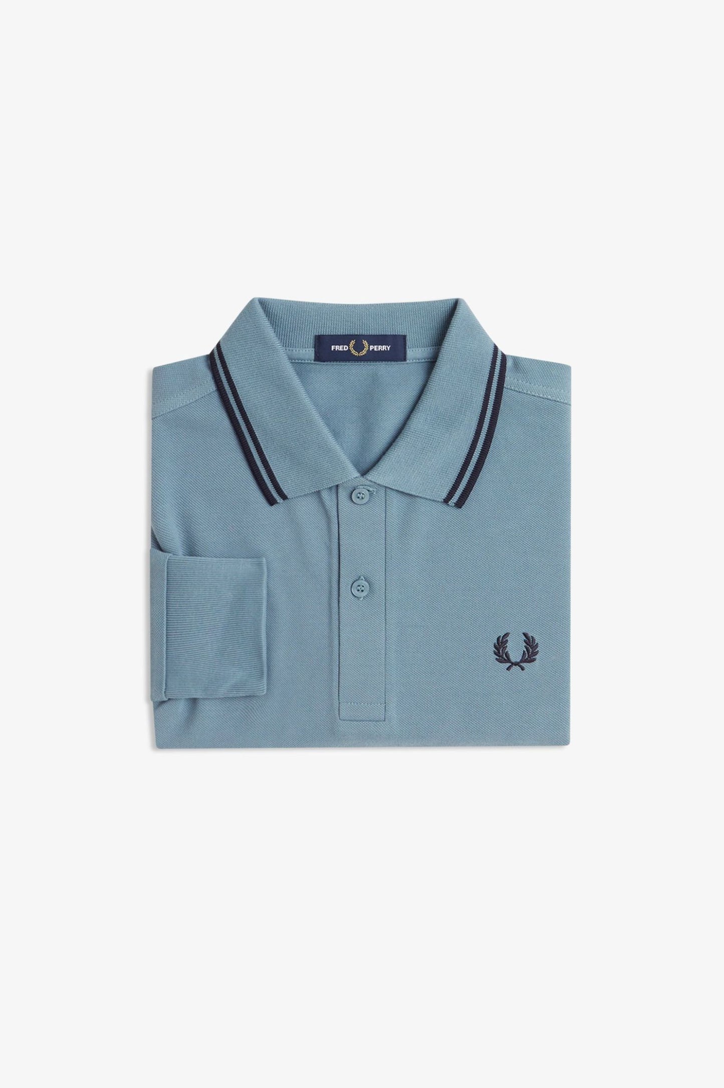 Fred Perry The Fred Perry Shirt Polo Longsleeve M3636 Stockport Blue / Navy / Navy