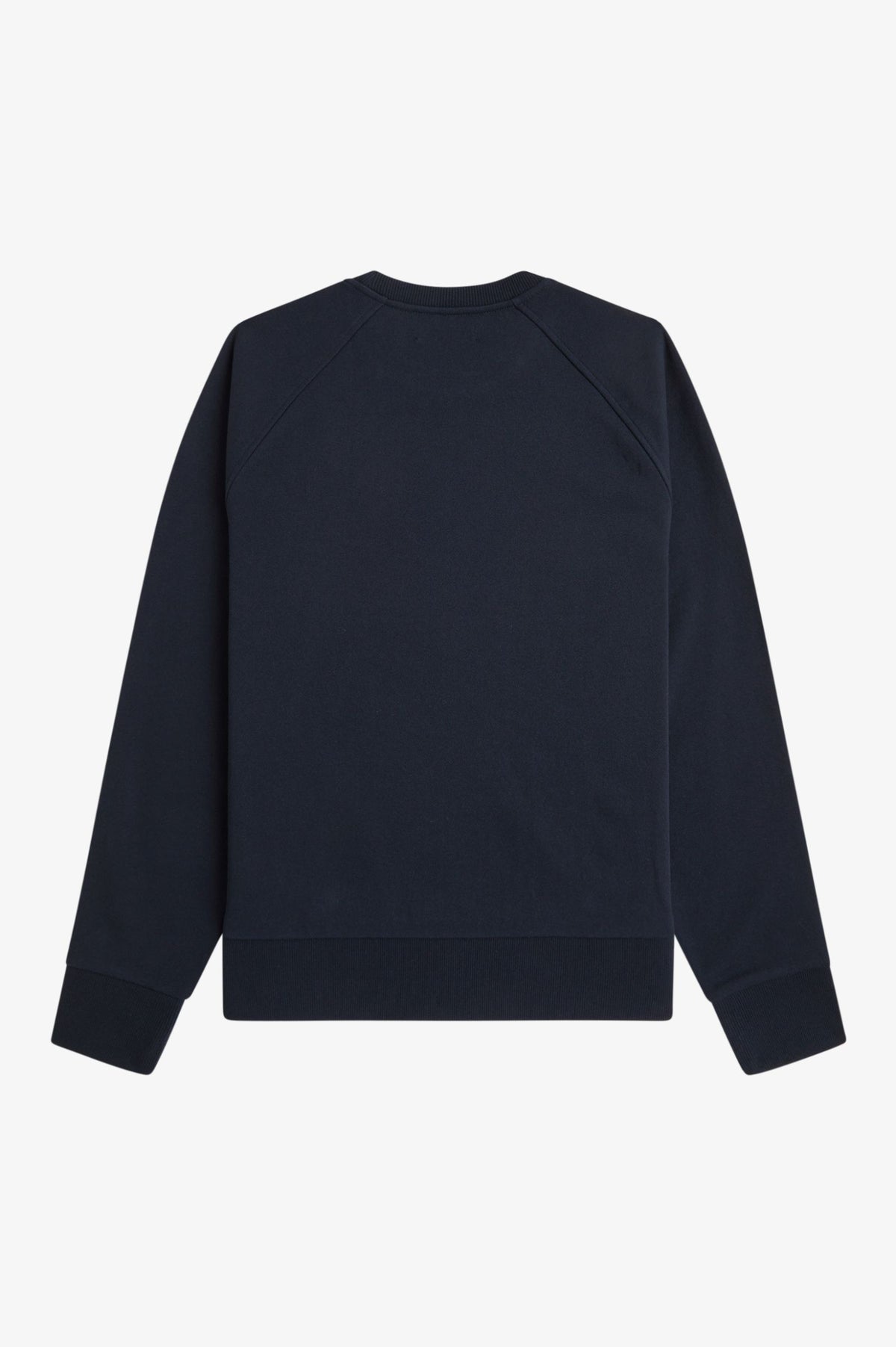 Fred Perry Tartan Appliqué Sweatshirt Navy