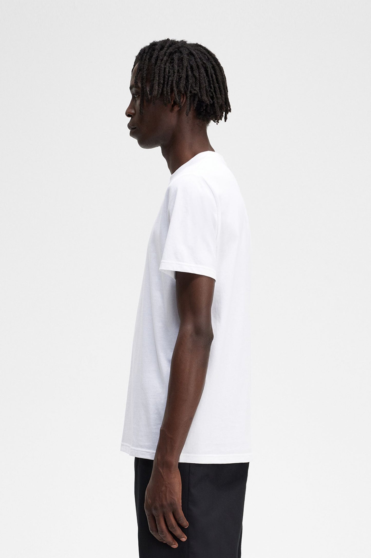 Fred Perry Embroidered T-Shirt White