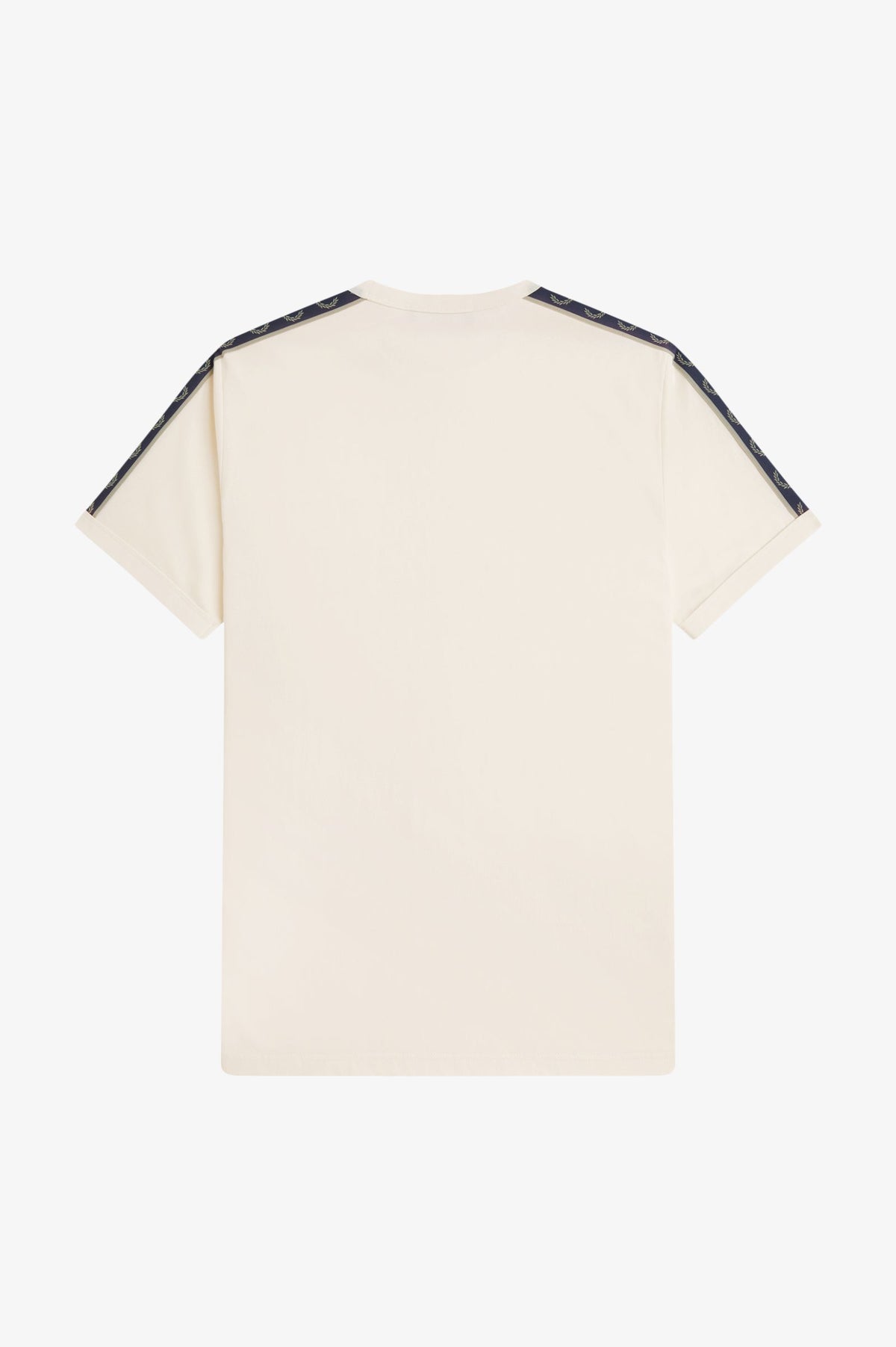 Fred Perry Contrast Tape Ringer T-Shirt Ecru