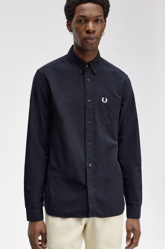 Fred Perry Oxford Shirt Navy