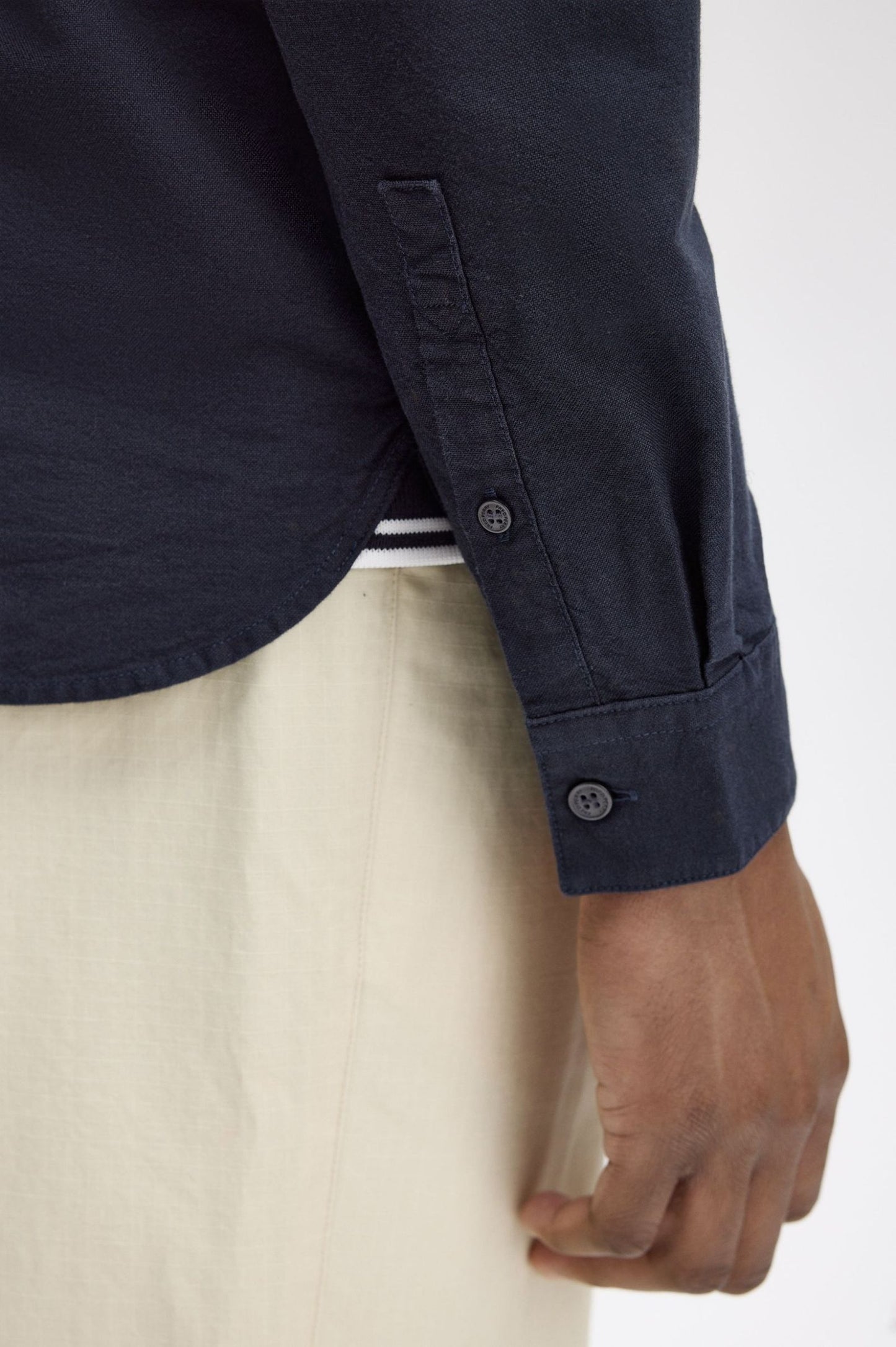Fred Perry Oxford Shirt Navy
