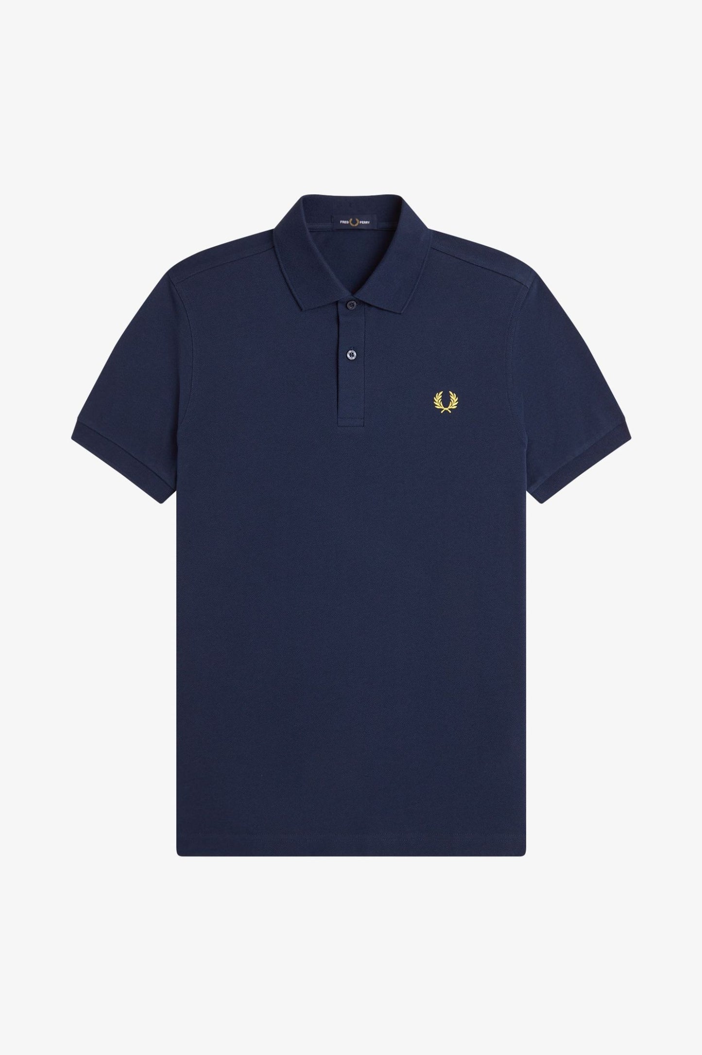 Fred Perry Polo M6000 Tennis Blue / Lemon Barley / Lemon Barley