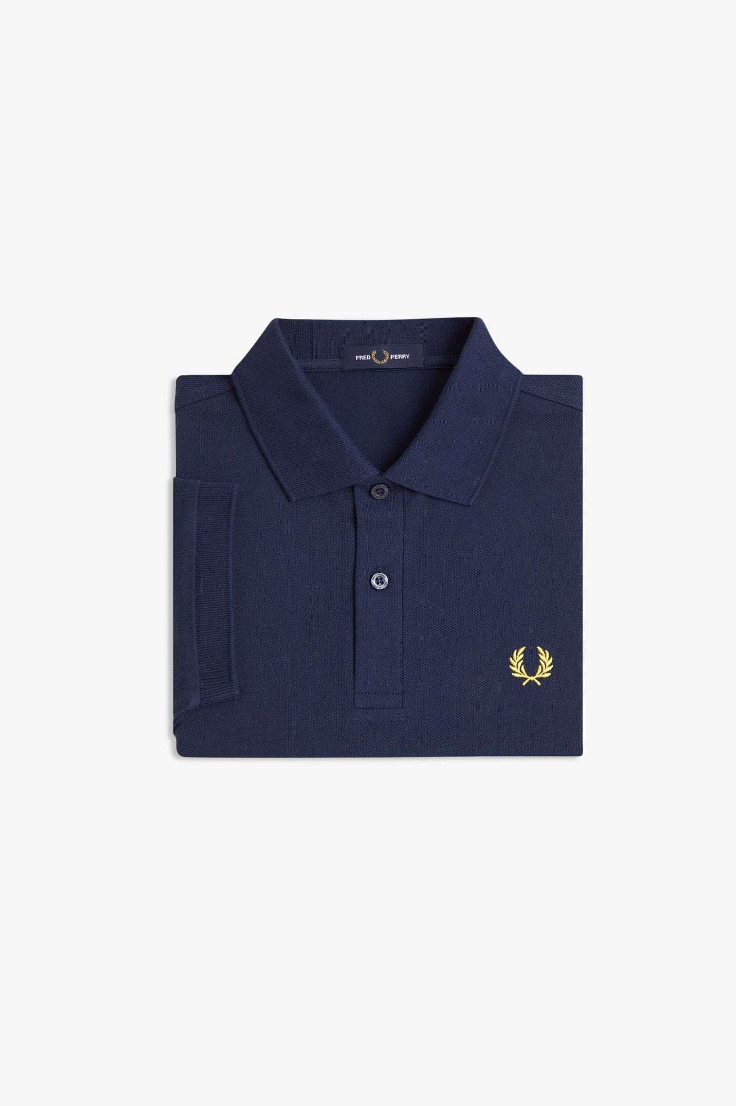 Fred Perry Polo M6000 Tennis Blue / Lemon Barley / Lemon Barley