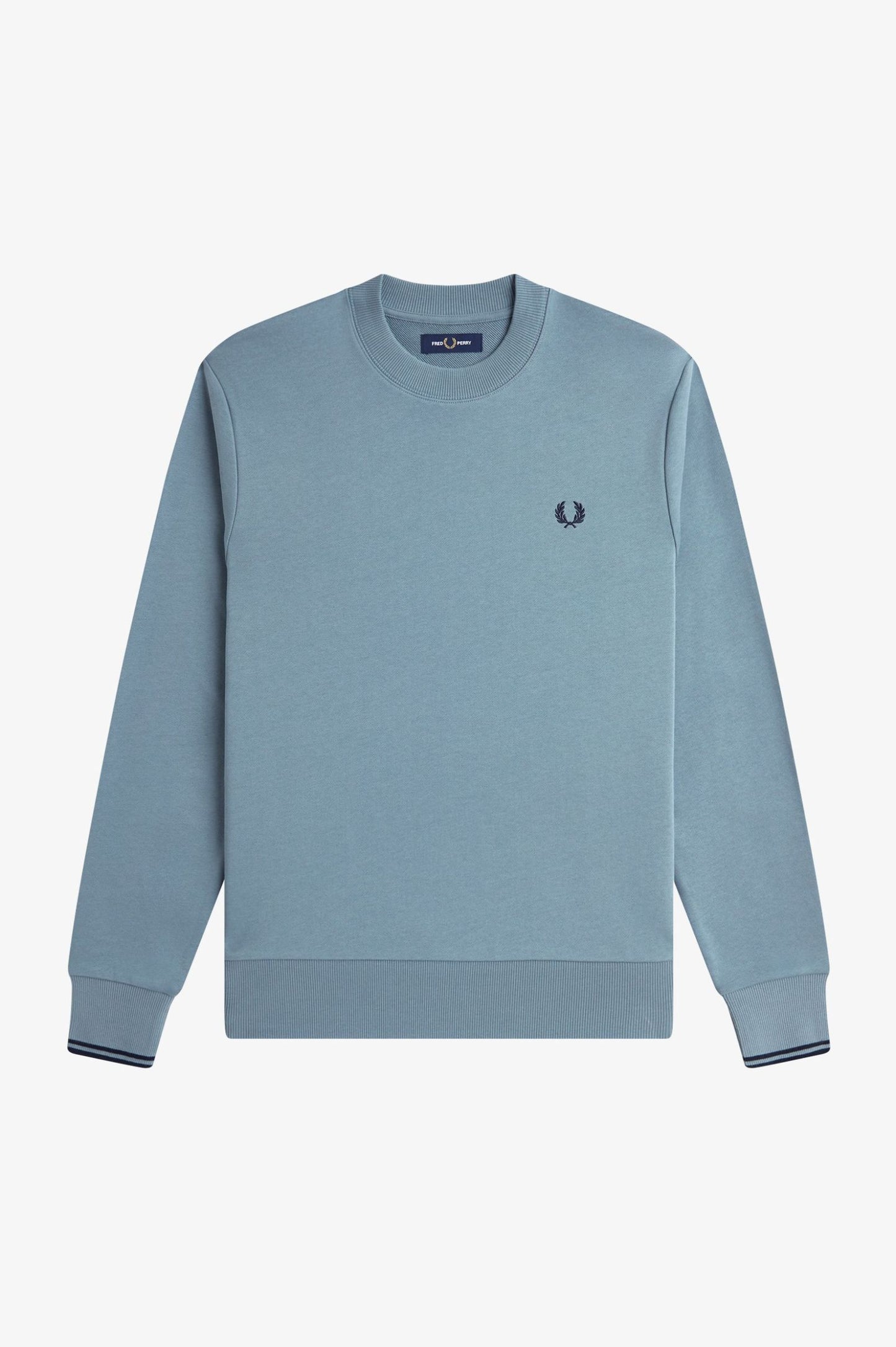 Fred Perry Crew Neck Sweatshirt Stockport Blue / Navy