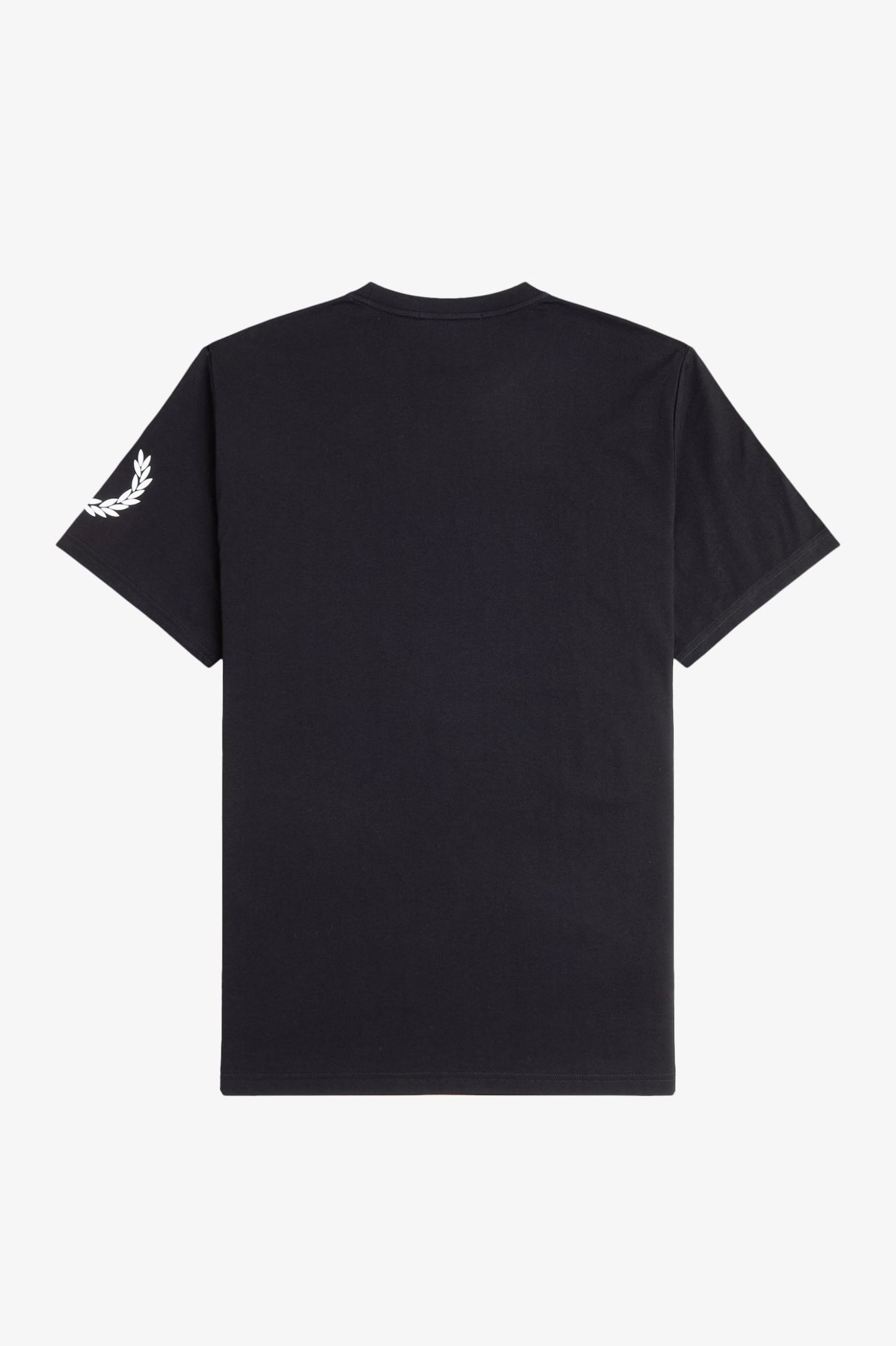Fred Perry Double Branded Graphic T-Shirt Black