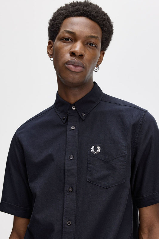 Fred Perry Oxford Shirt Navy
