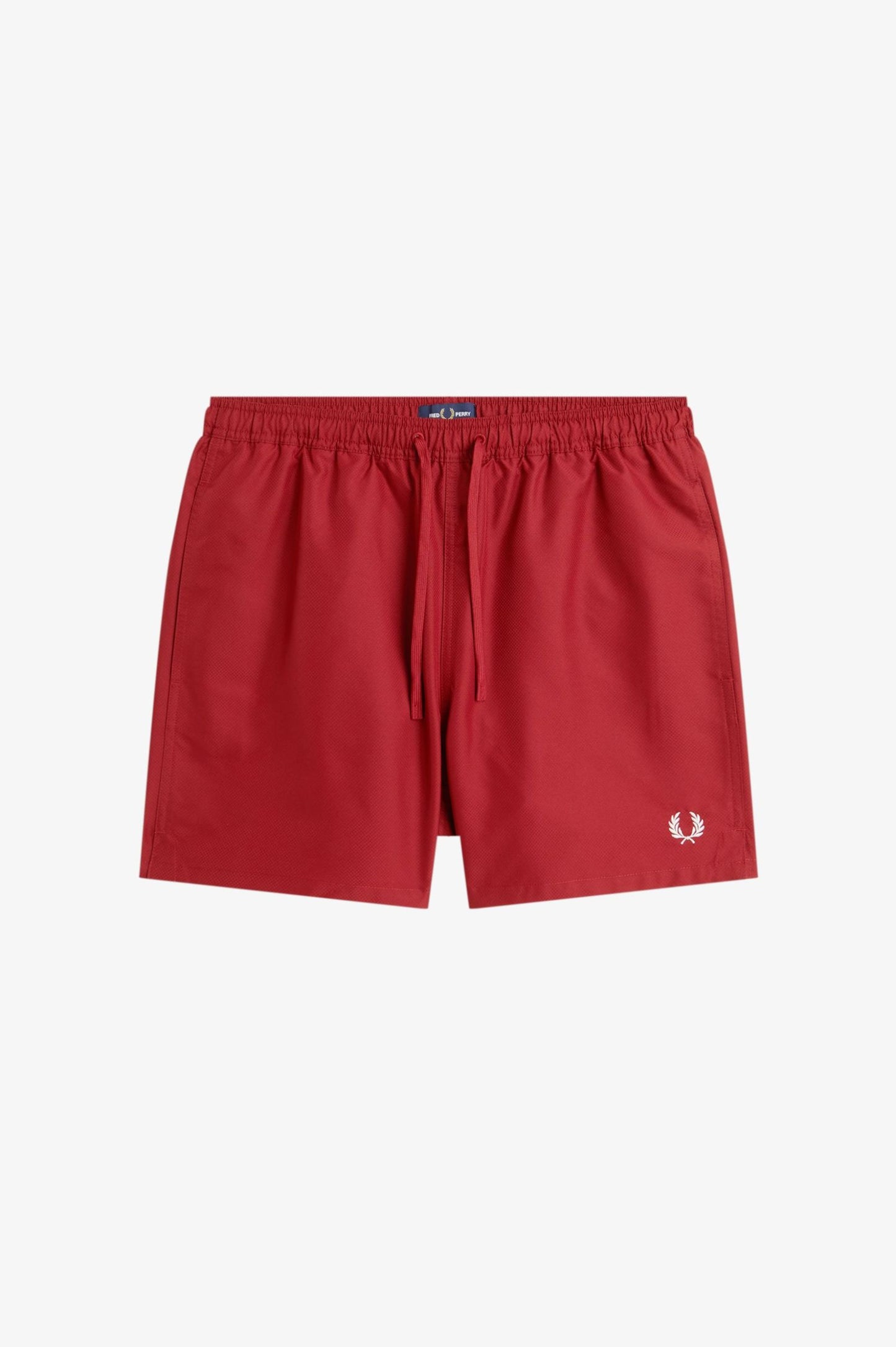 Fred Perry Swim Shorts Burnt Red