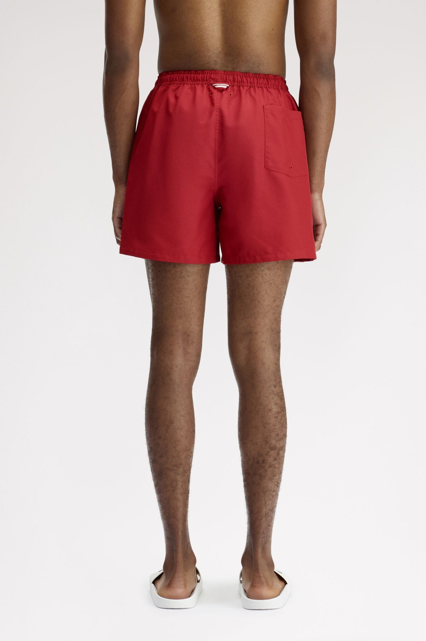 Fred Perry Swim Shorts Burnt Red