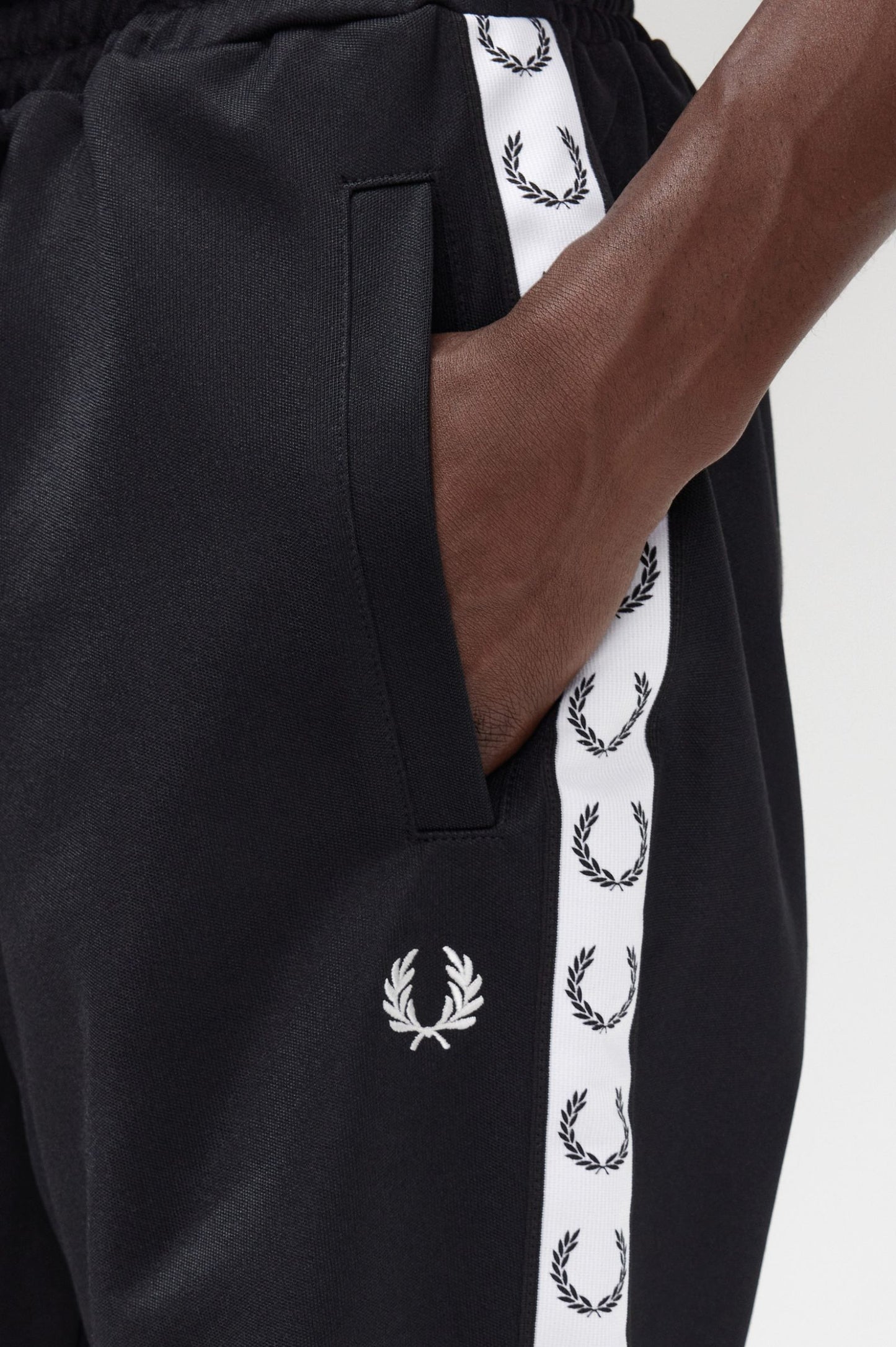Fred Perry Taped Tricot Short Black