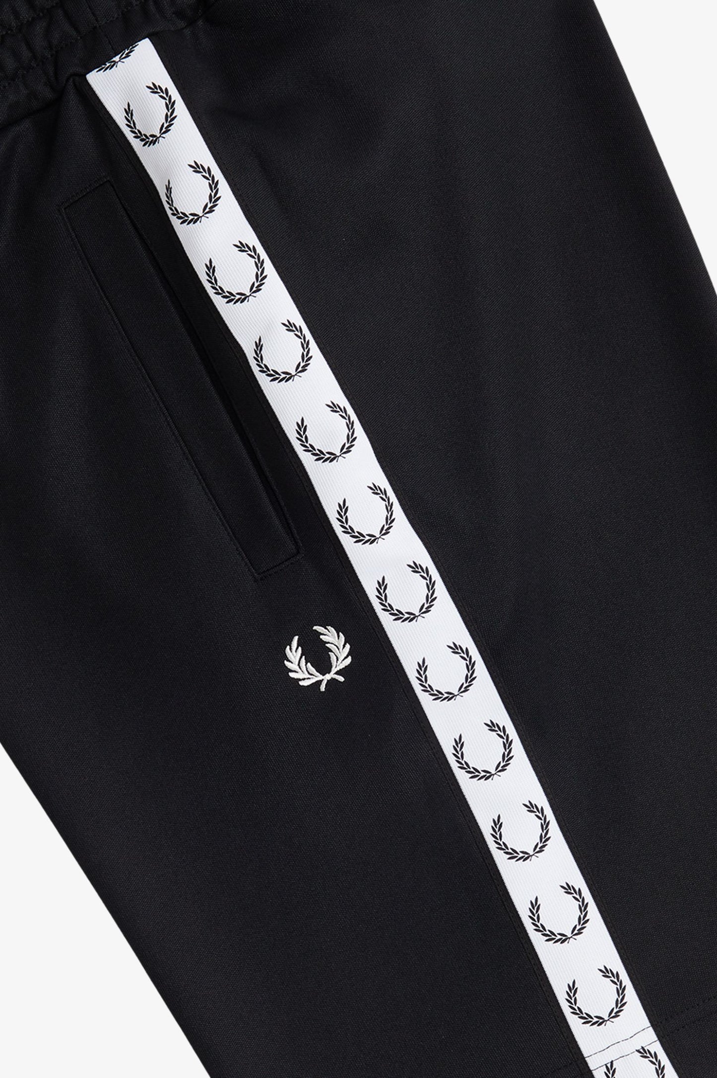 Fred Perry Taped Tricot Short Black