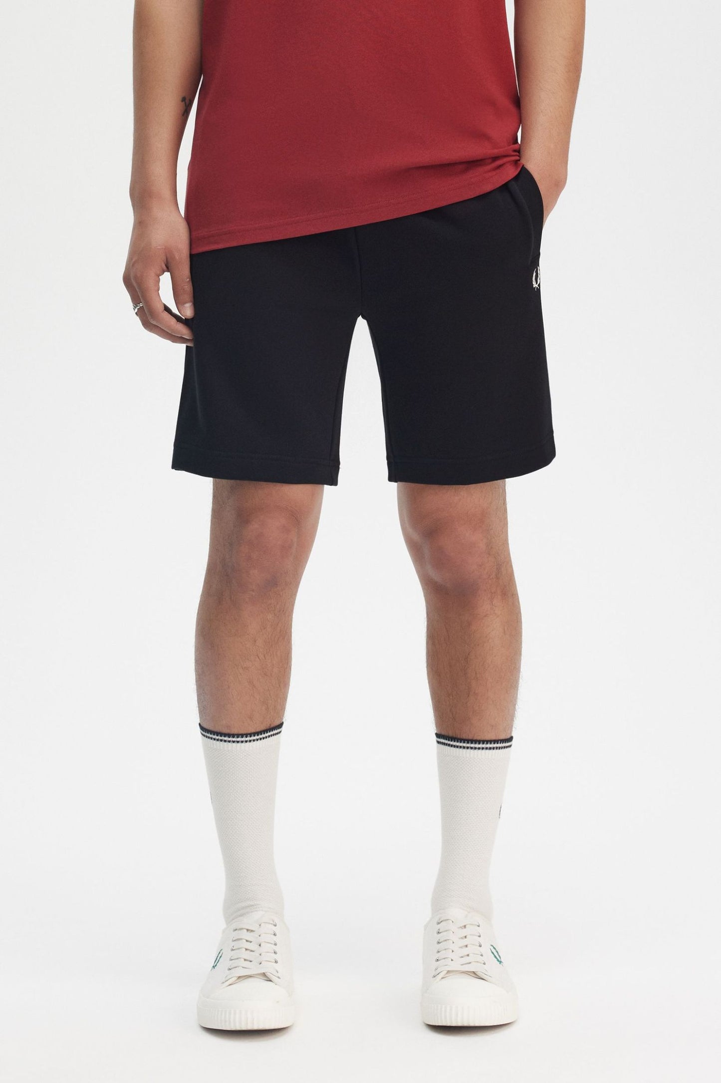 Fred Perry Classic Sweat Short Black
