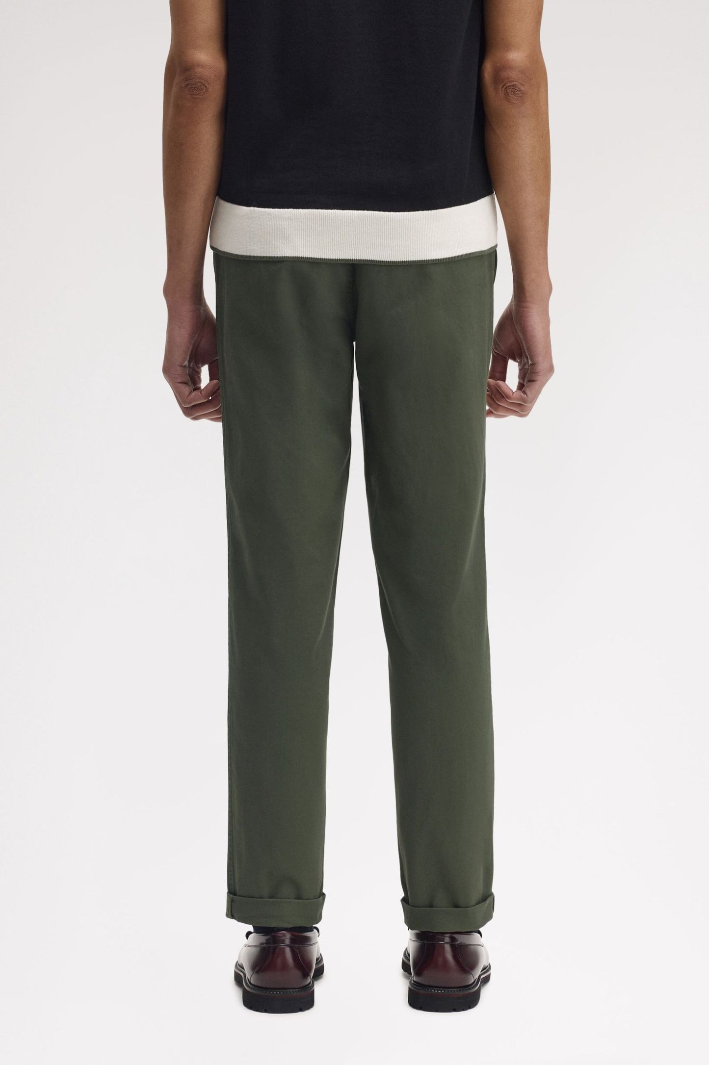 Fred Perry Slim Fit Trouser Laurel Wrath Green