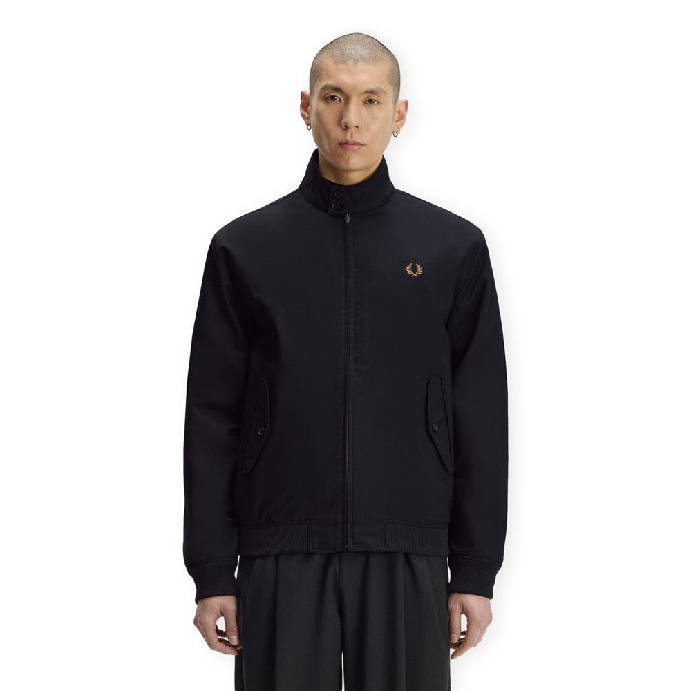 Fred Perry Classic Harrigton Jacket Black