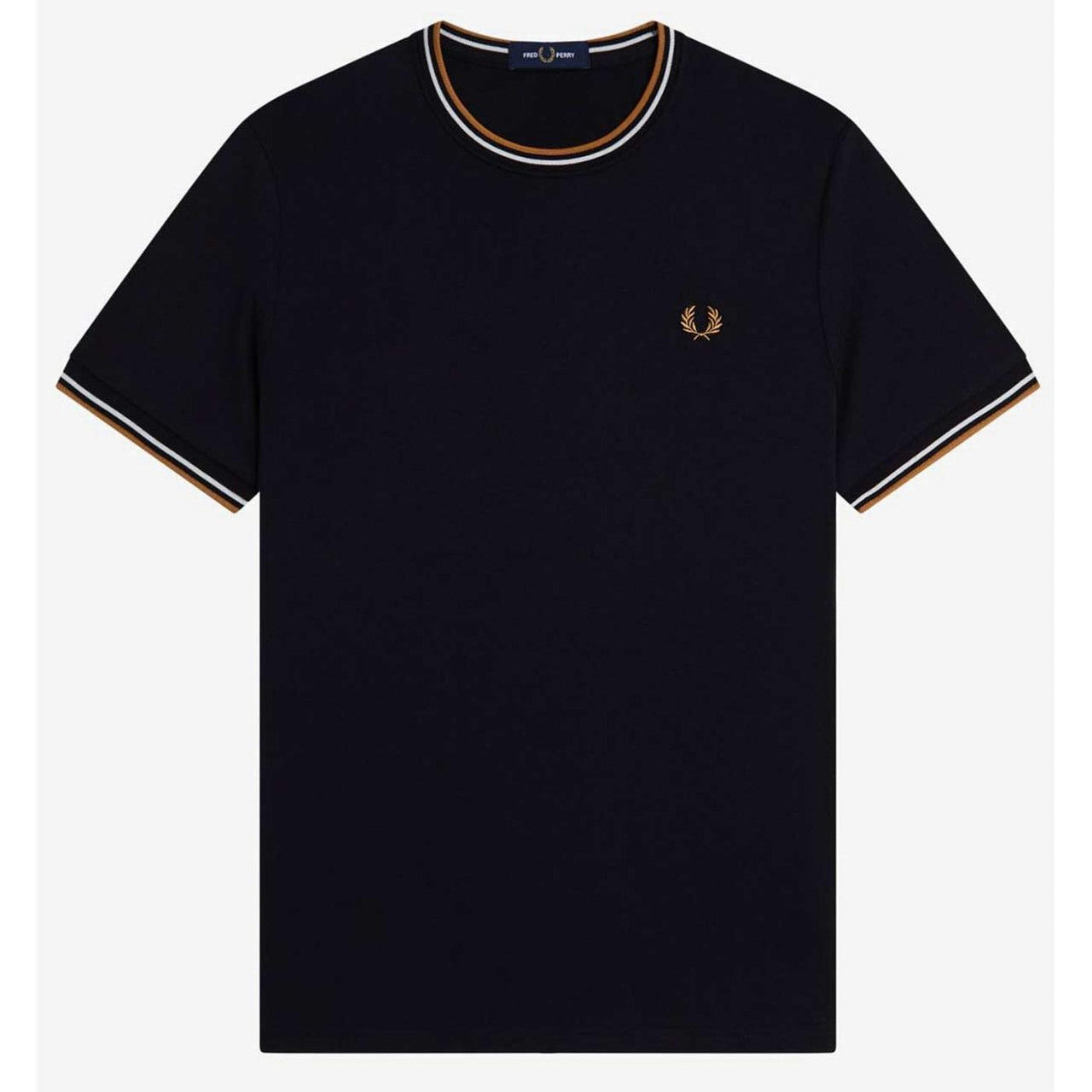 Fred Perry Twin Tipped T-Shirt Black