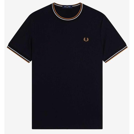 Fred Perry Twin Tipped T-Shirt Black